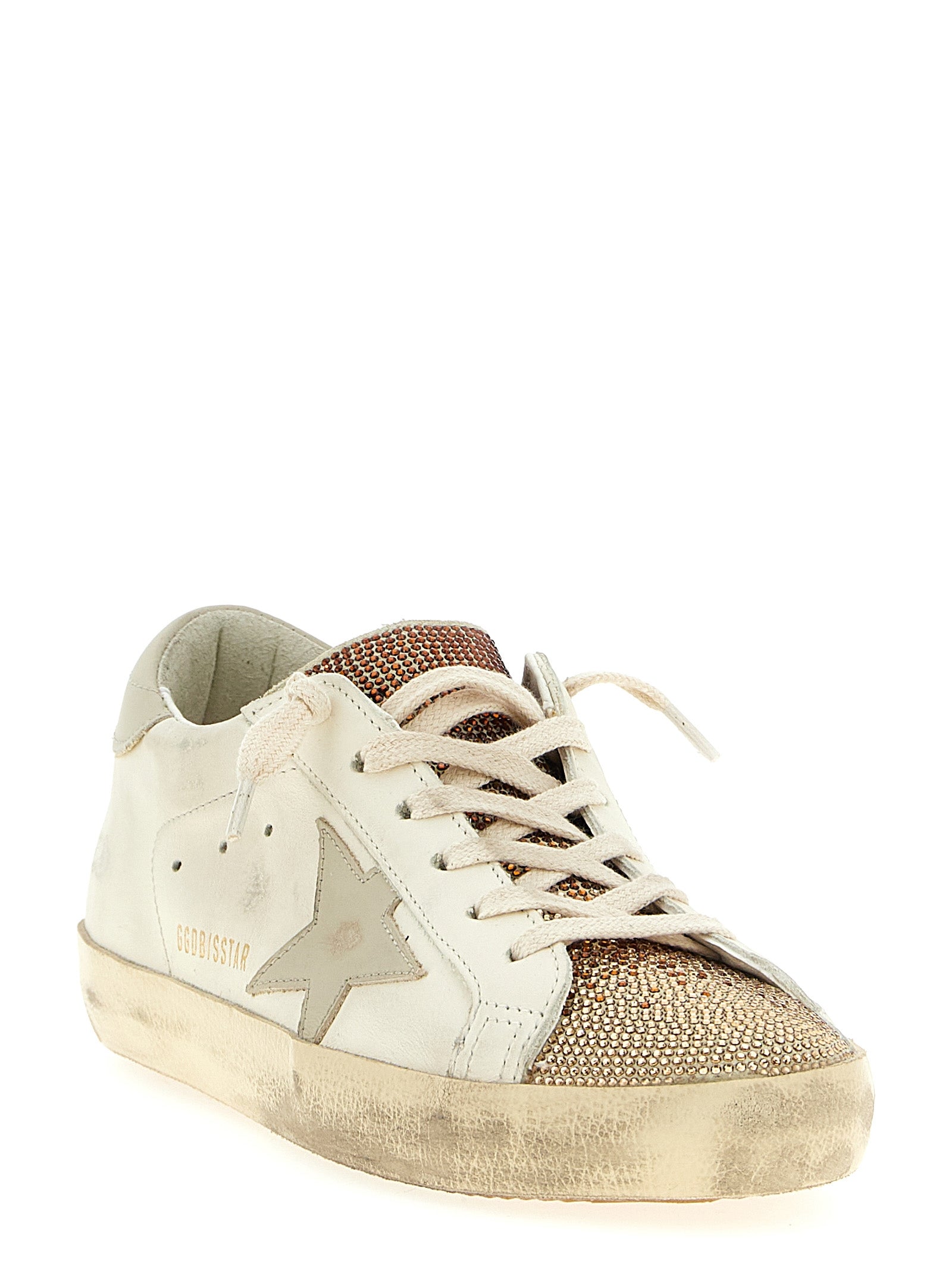 Golden Goose Multicolor Superstar Low Top Leather Sneakers