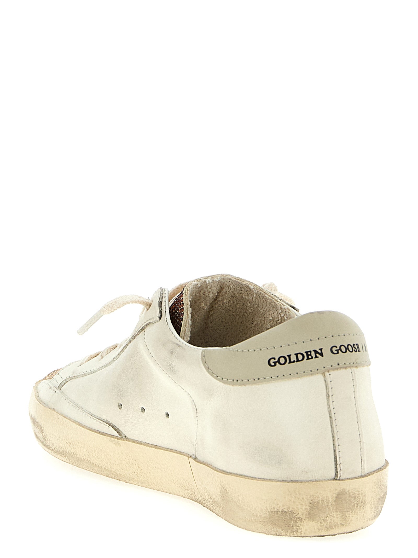 Golden Goose Multicolor Superstar Low Top Leather Sneakers