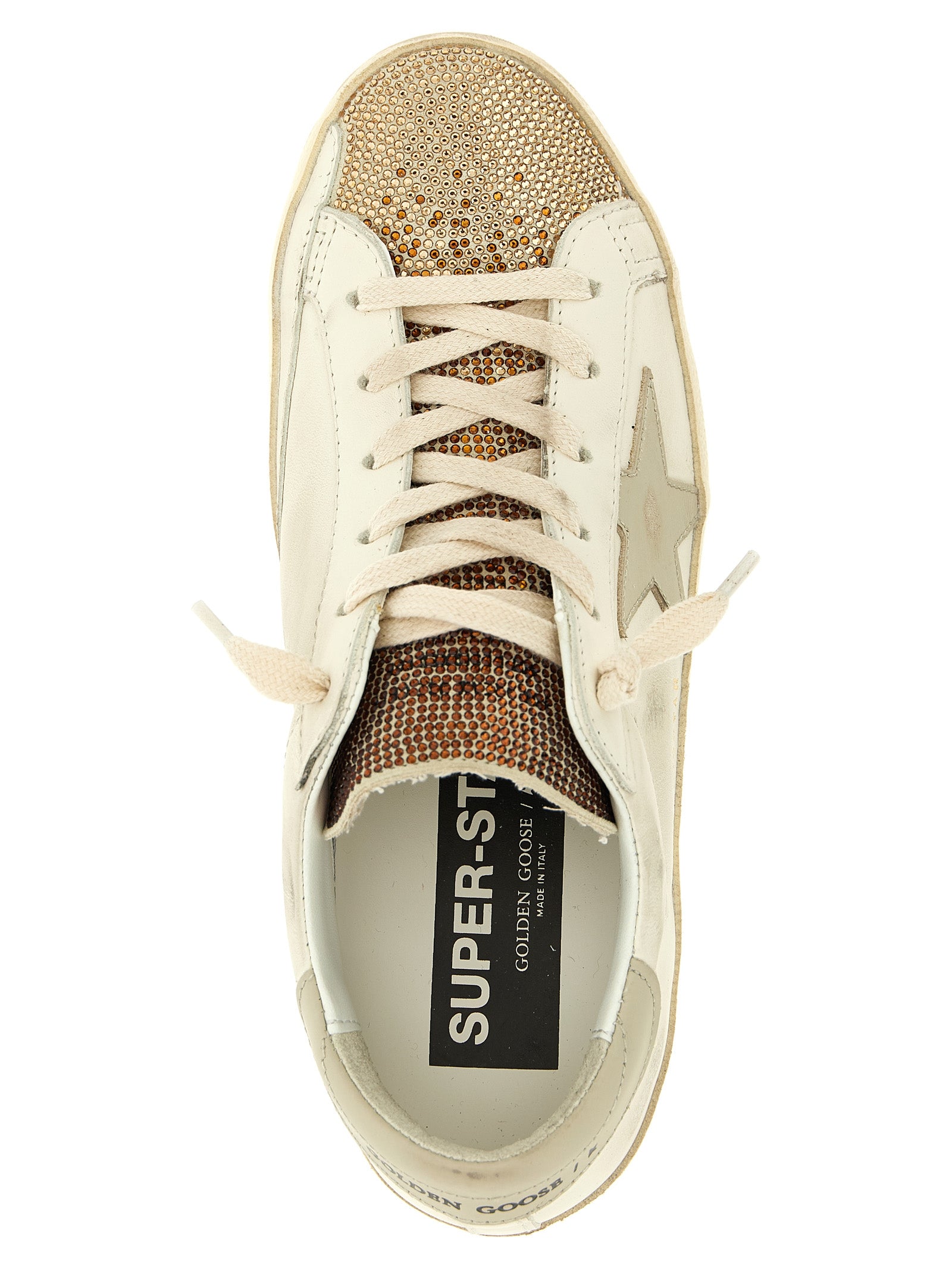 Golden Goose Multicolor Superstar Low Top Leather Sneakers
