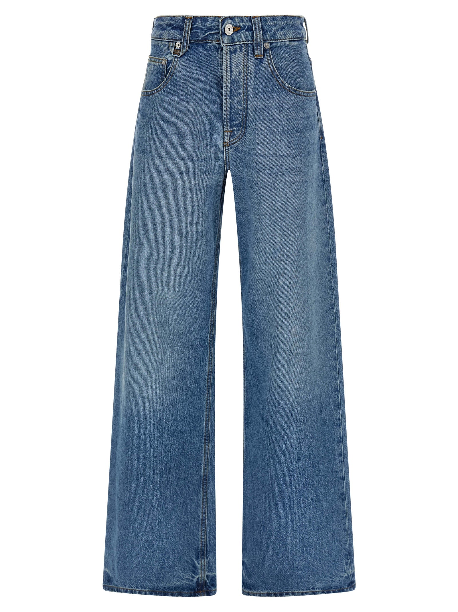 Jacquemus Jean en Coton Bleu Denim