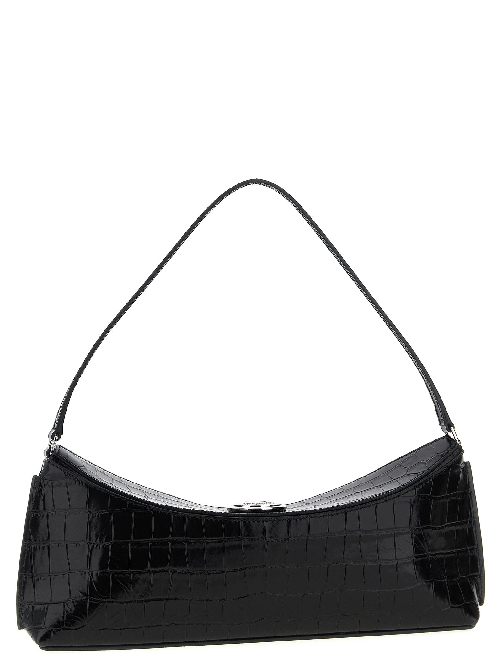 Jacquemus Black La Pochette Ovalo Shoulder Bag Calf Leather