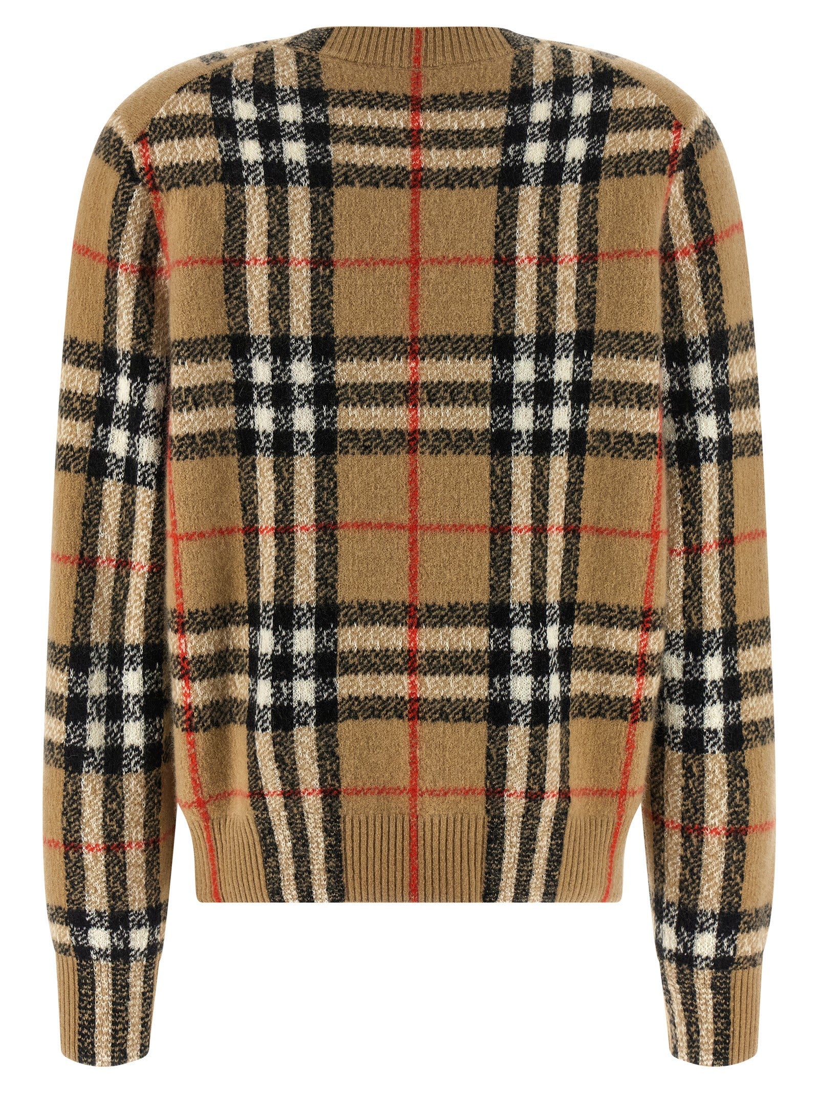 Burberry Beige Constance Cashmere Wool Sweater