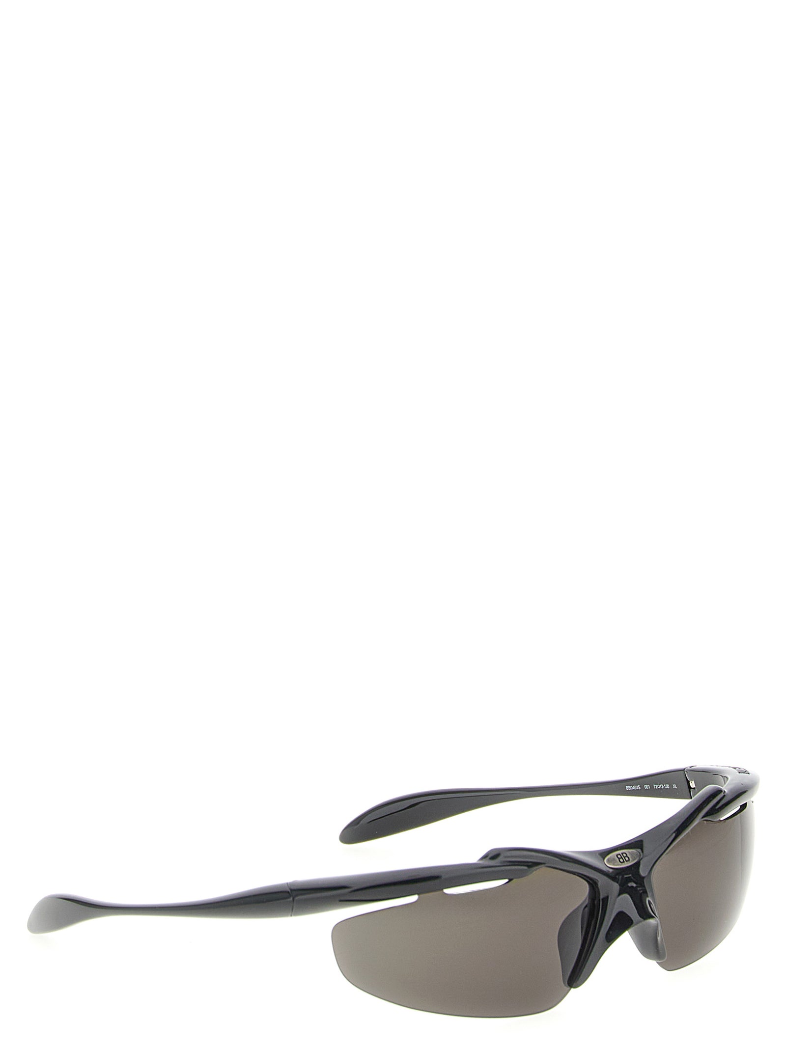 Balenciaga Black Turbo D-Frame Nylon Sunglasses