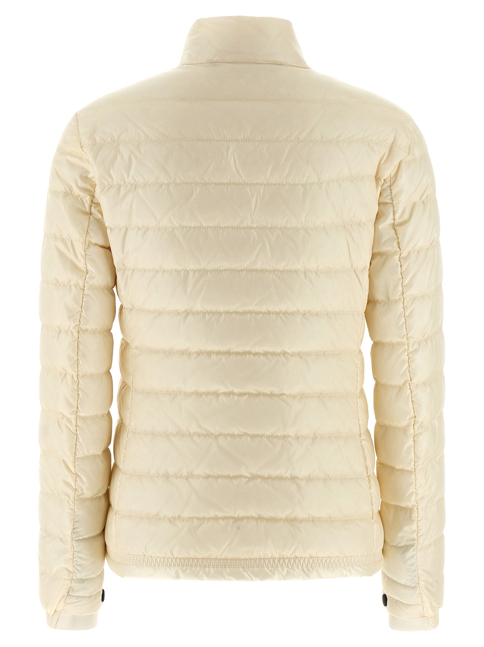 Moncler Grenoble White Walibi Nylon Down Jacket
