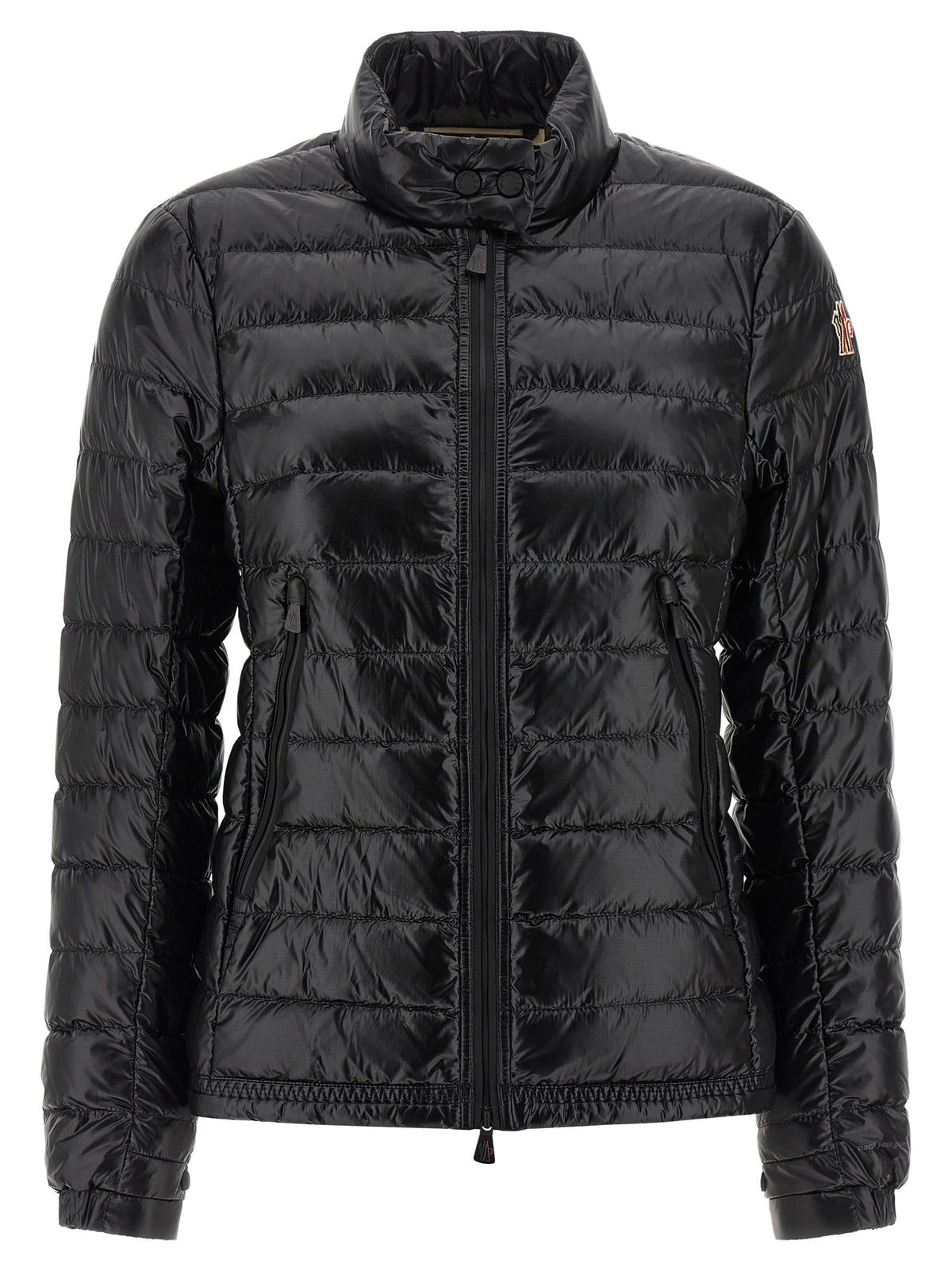 Moncler Grenoble Black Polyamide Full-Length Jacket