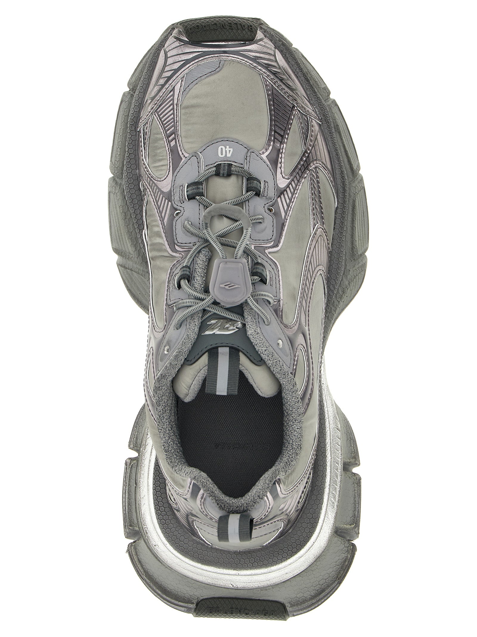 Balenciaga Graue Polyester-Sneaker