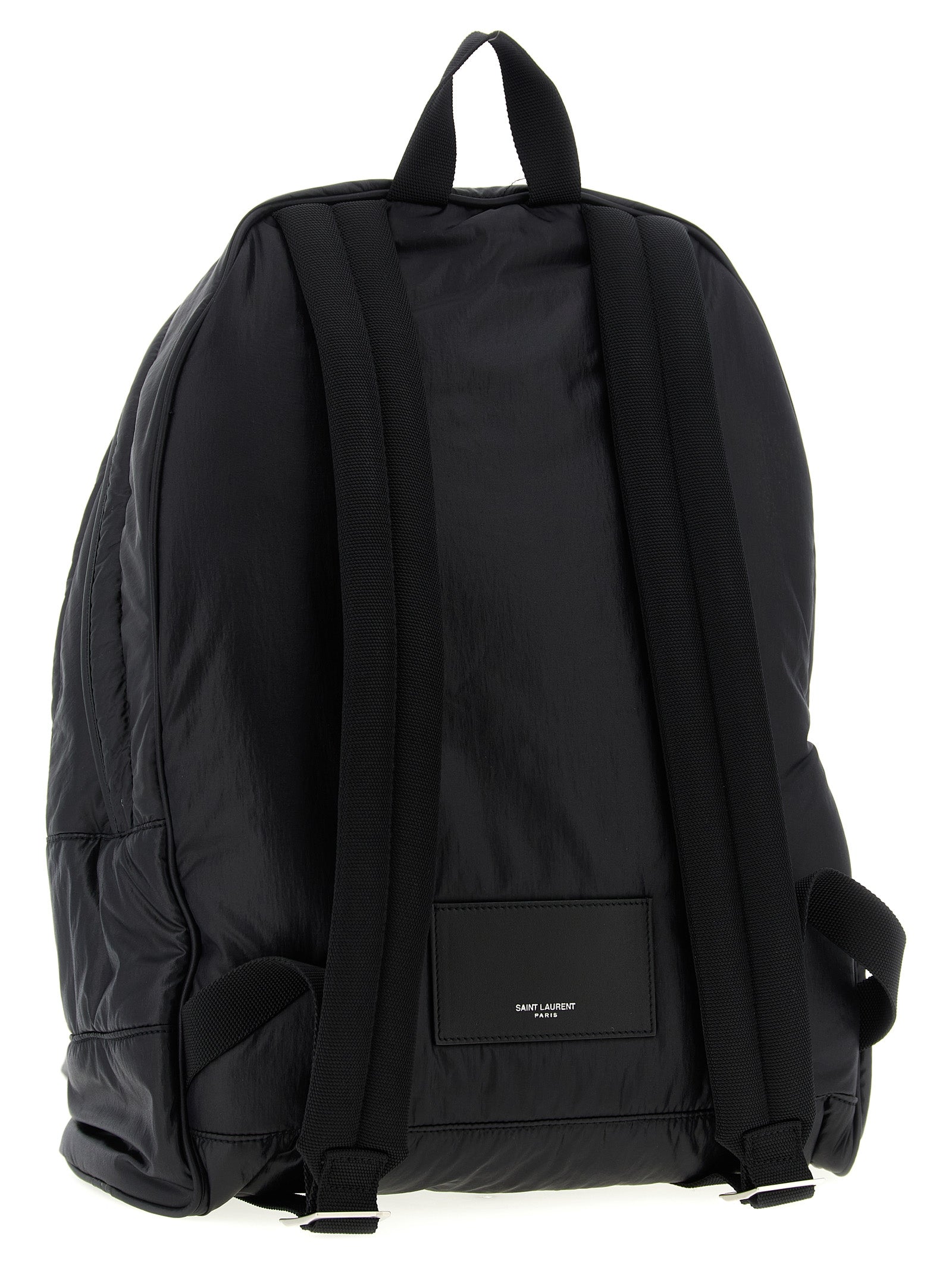 Saint Laurent Black City Backpack Calf Leather