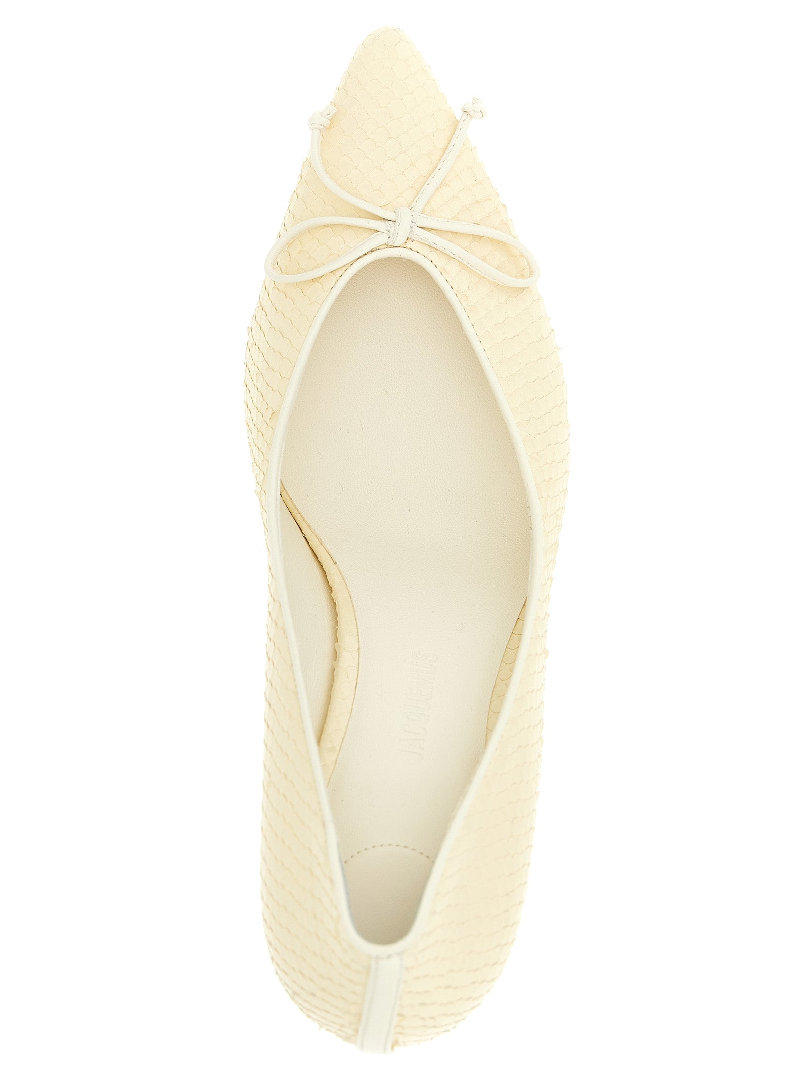 Jacquemus Beige Les Escarpins Tourni Calf Leather Pumps