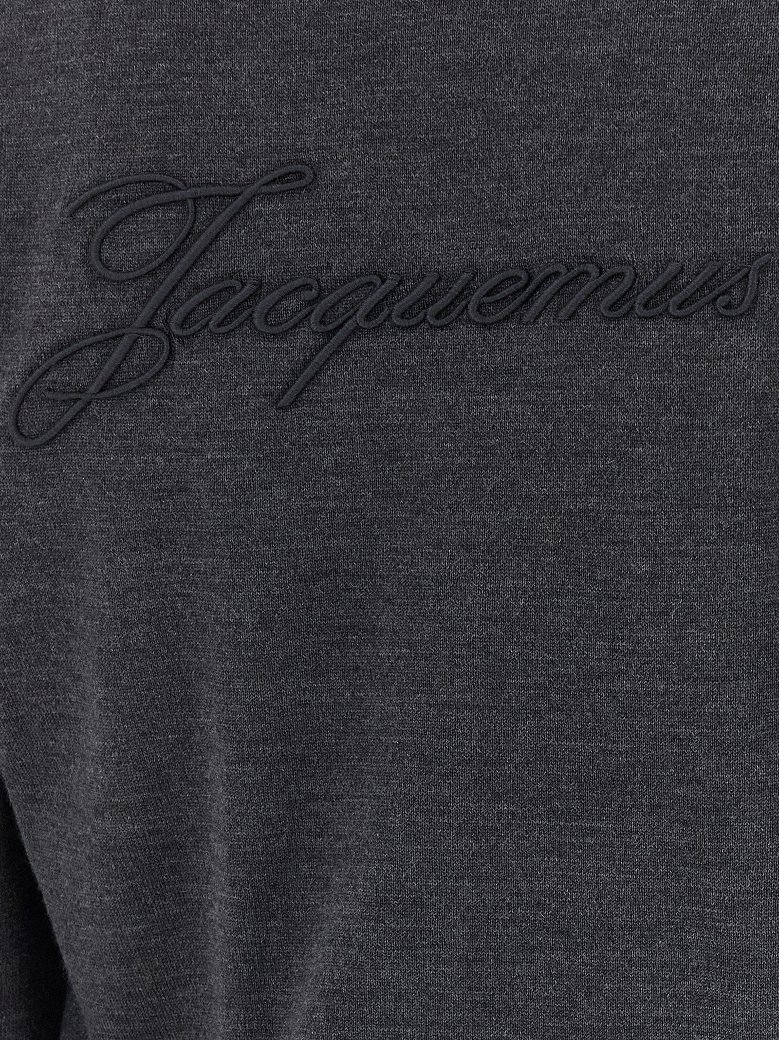Jacquemus Gray Le Cardigan Merino Wool Cardigan