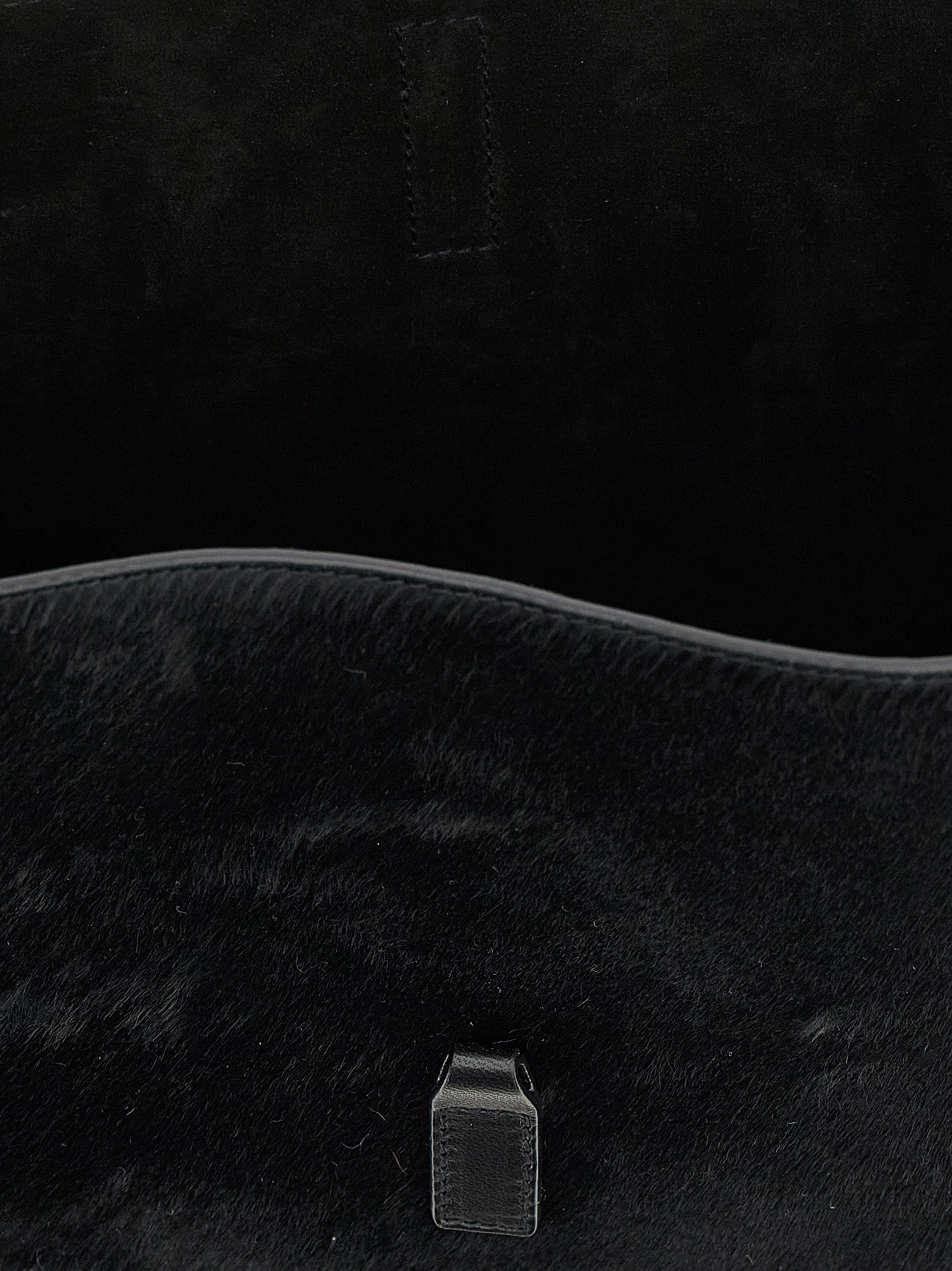 Saint Laurent Black Le 5 à 7 Small Shoulder Bag Calf Leather