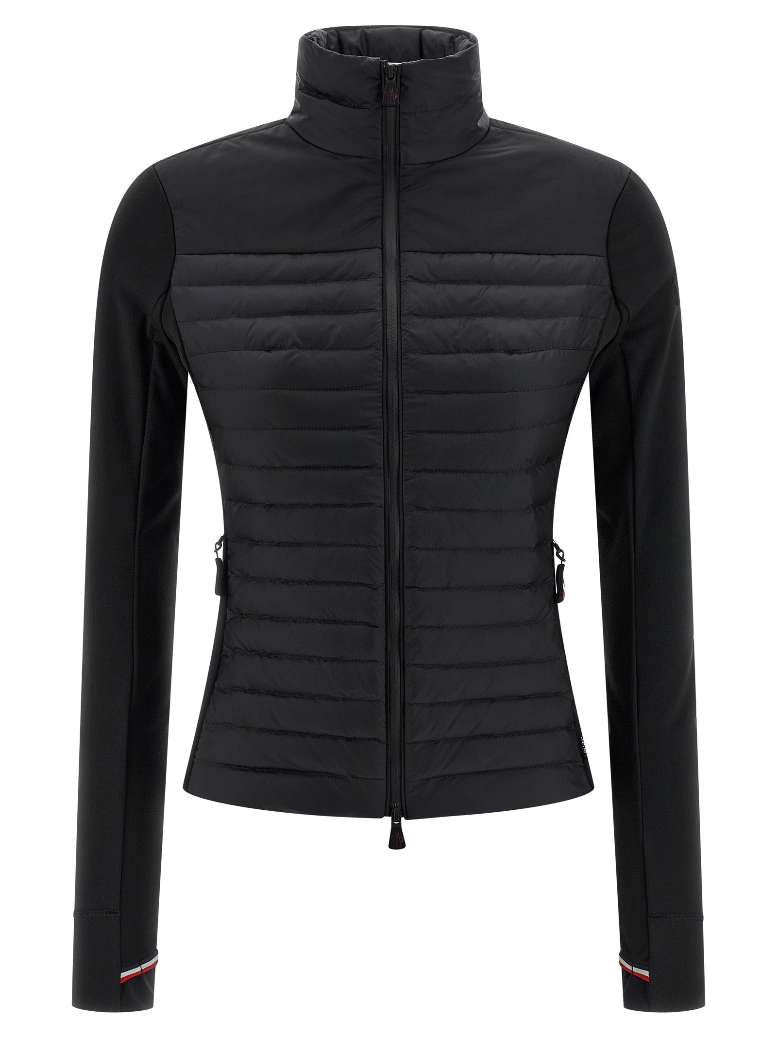 Moncler Grenoble Black Nylon Cardigan