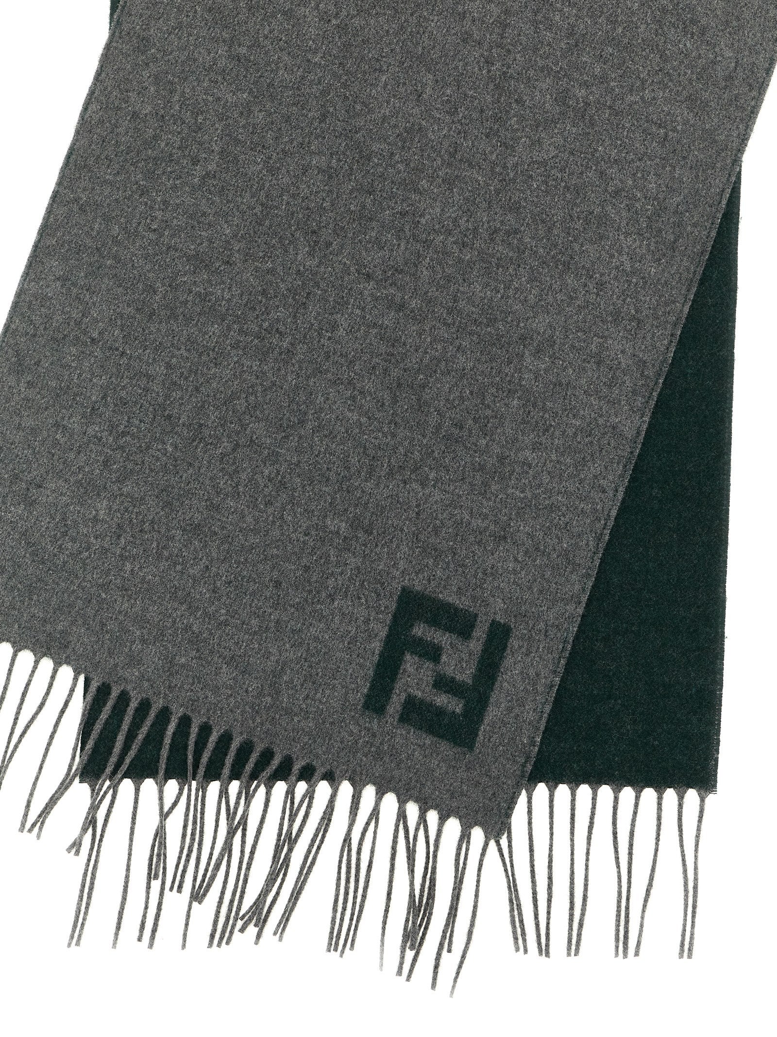Fendi Multicolor Wool Cashmere Scarf