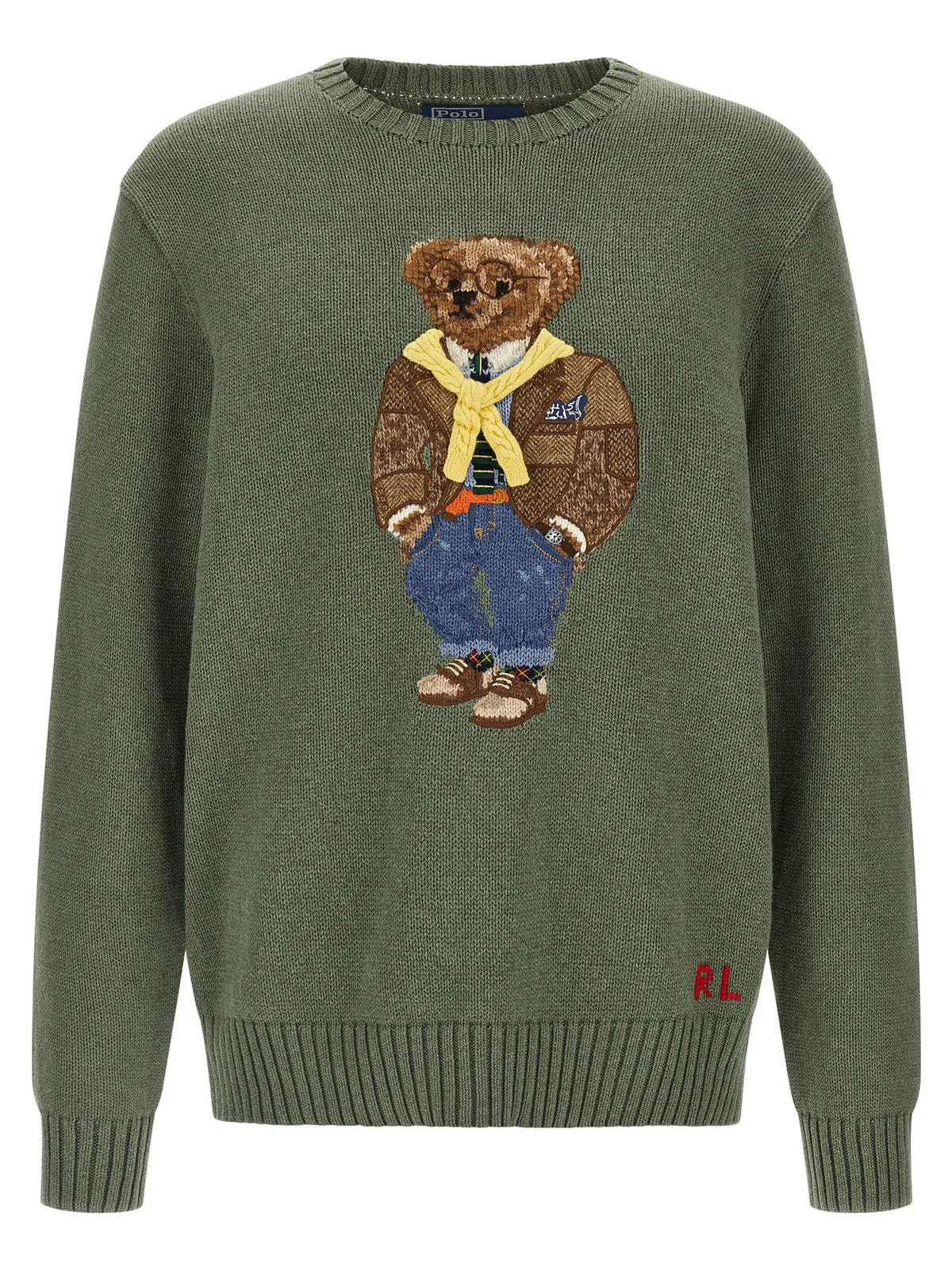 Polo Ralph Lauren Bicolor Cotton Cardigan