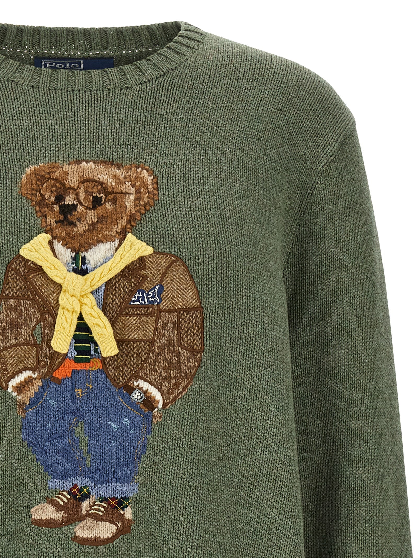 Polo Ralph Lauren Green Cotton Cardigan