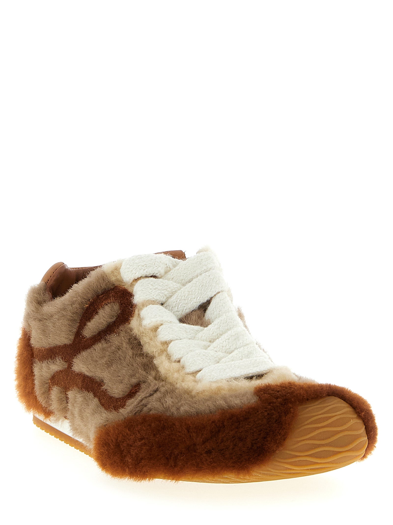 Loewe Brown Ballet Runner 2.0 Lambskin Sneakers