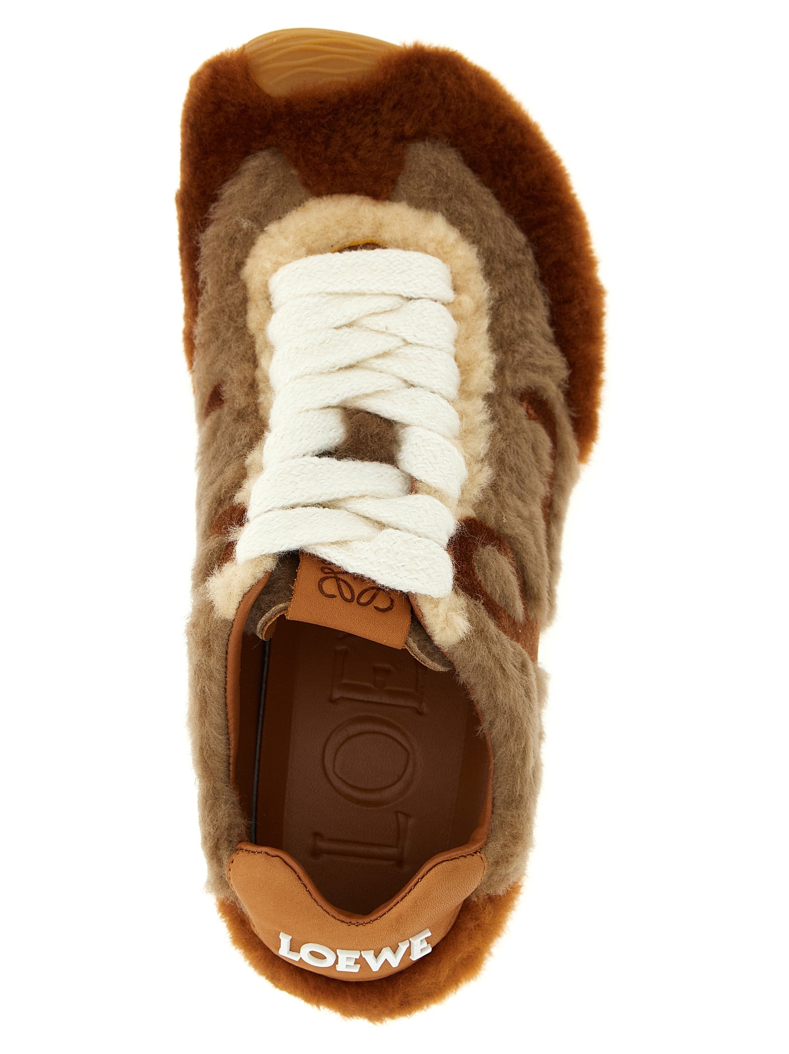 Loewe Brown Ballet Runner 2.0 Lambskin Sneakers