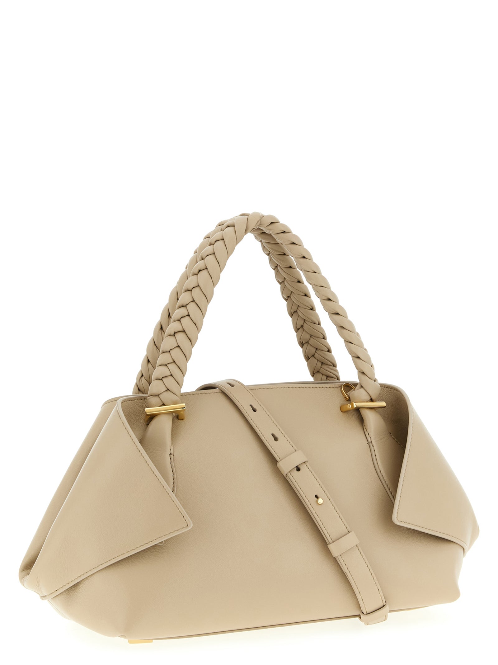 Ferragamo Gray Handbag Calf Leather