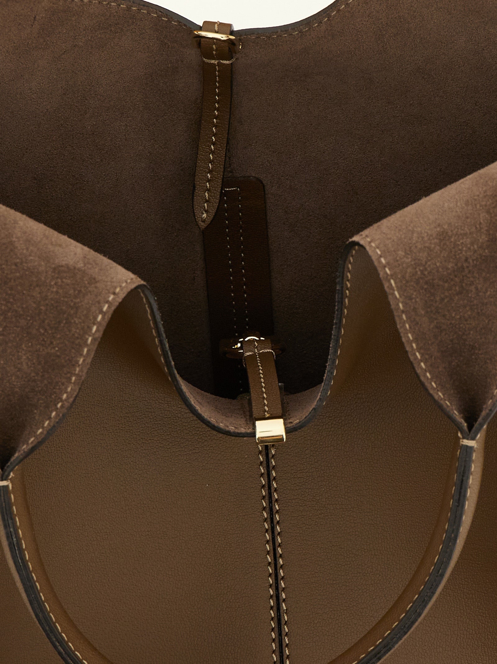 Tod’s Brown EBR Small Handbag Leather