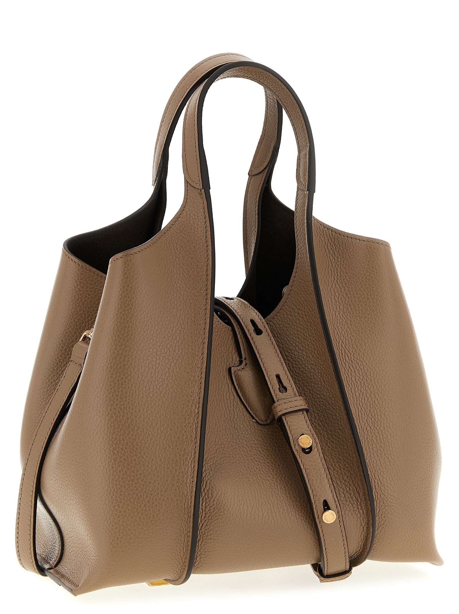 Tod’s Beige Mini Handbag Calf Leather