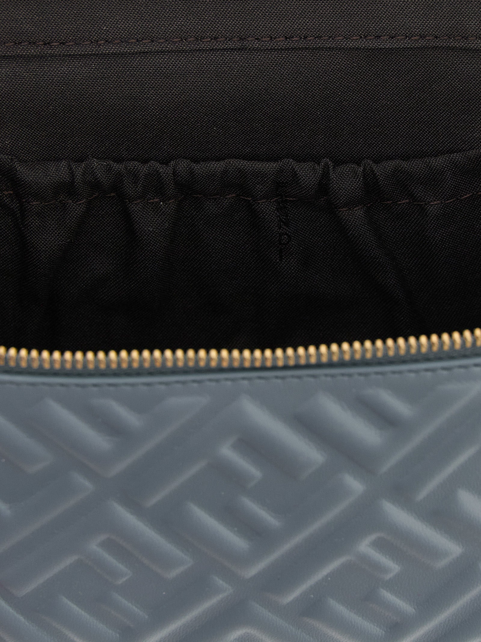 FENDI Light Blue Vanity Lambskin Handbag