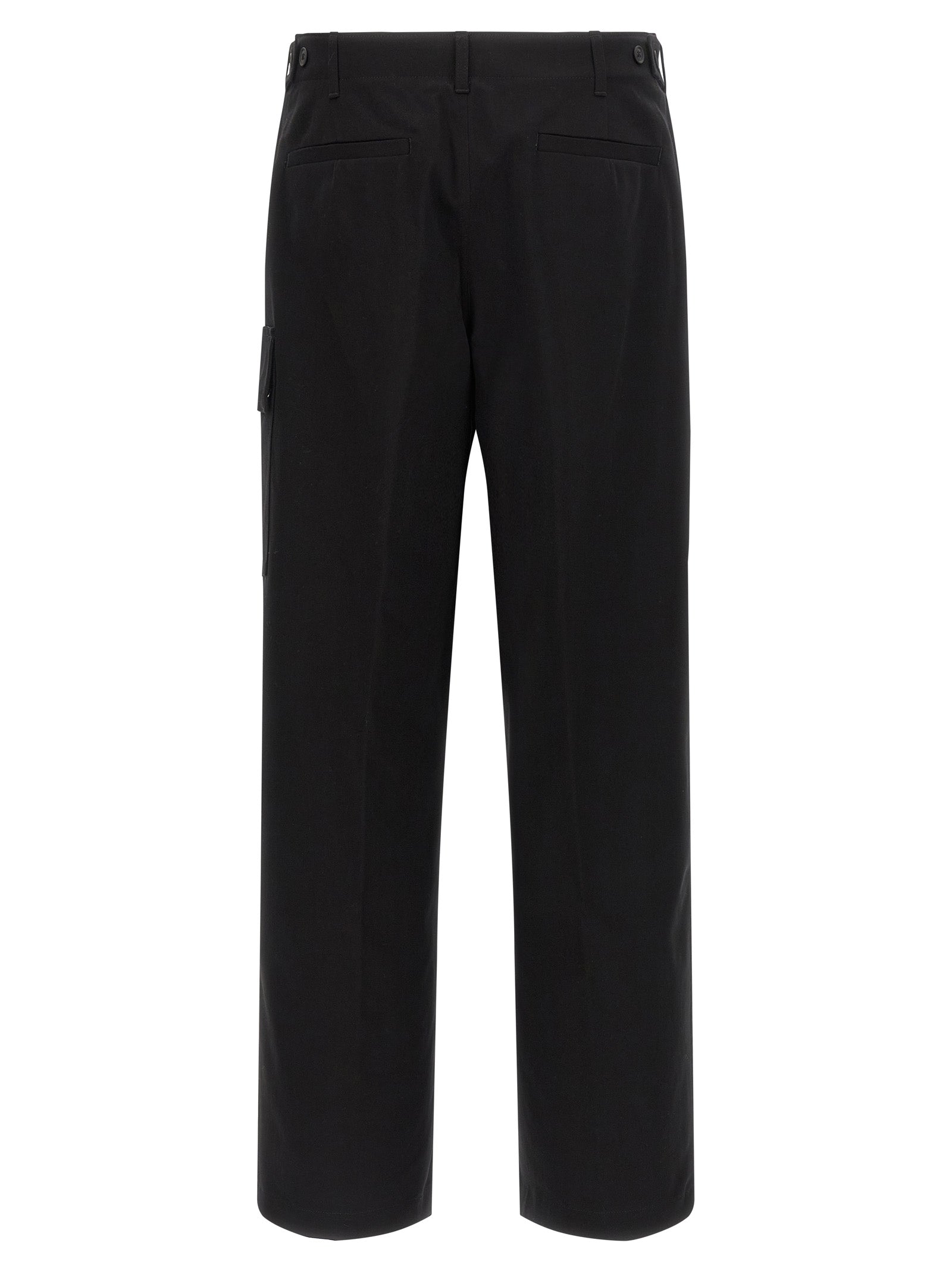 Pantalon cargo Fendi en coton noir