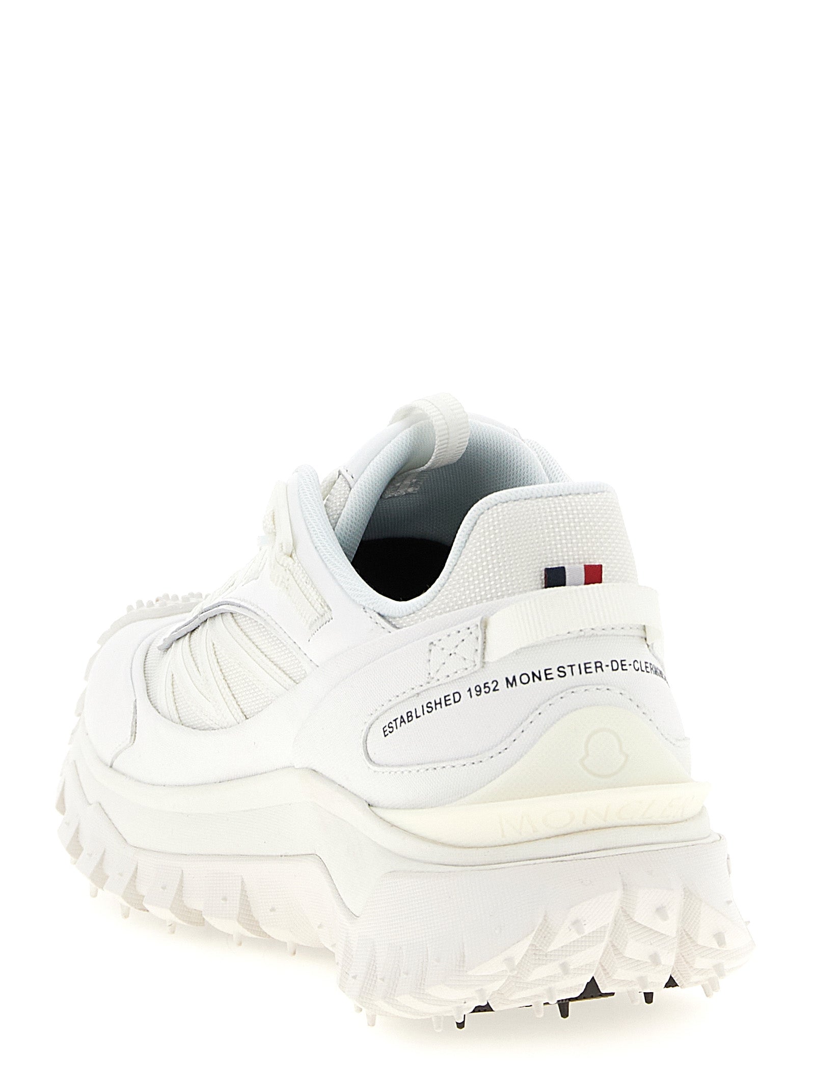 Moncler White Trailgrip GTX Nylon Sneakers