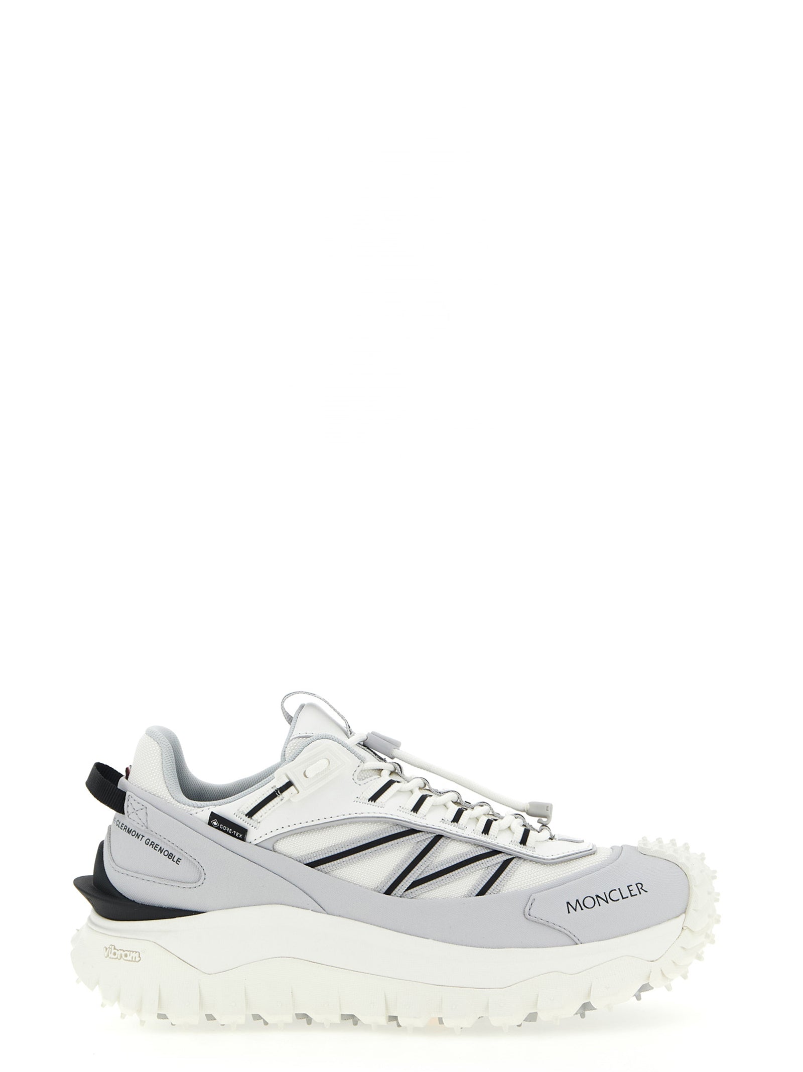 Moncler Graue Sportsneaker aus Polyamid