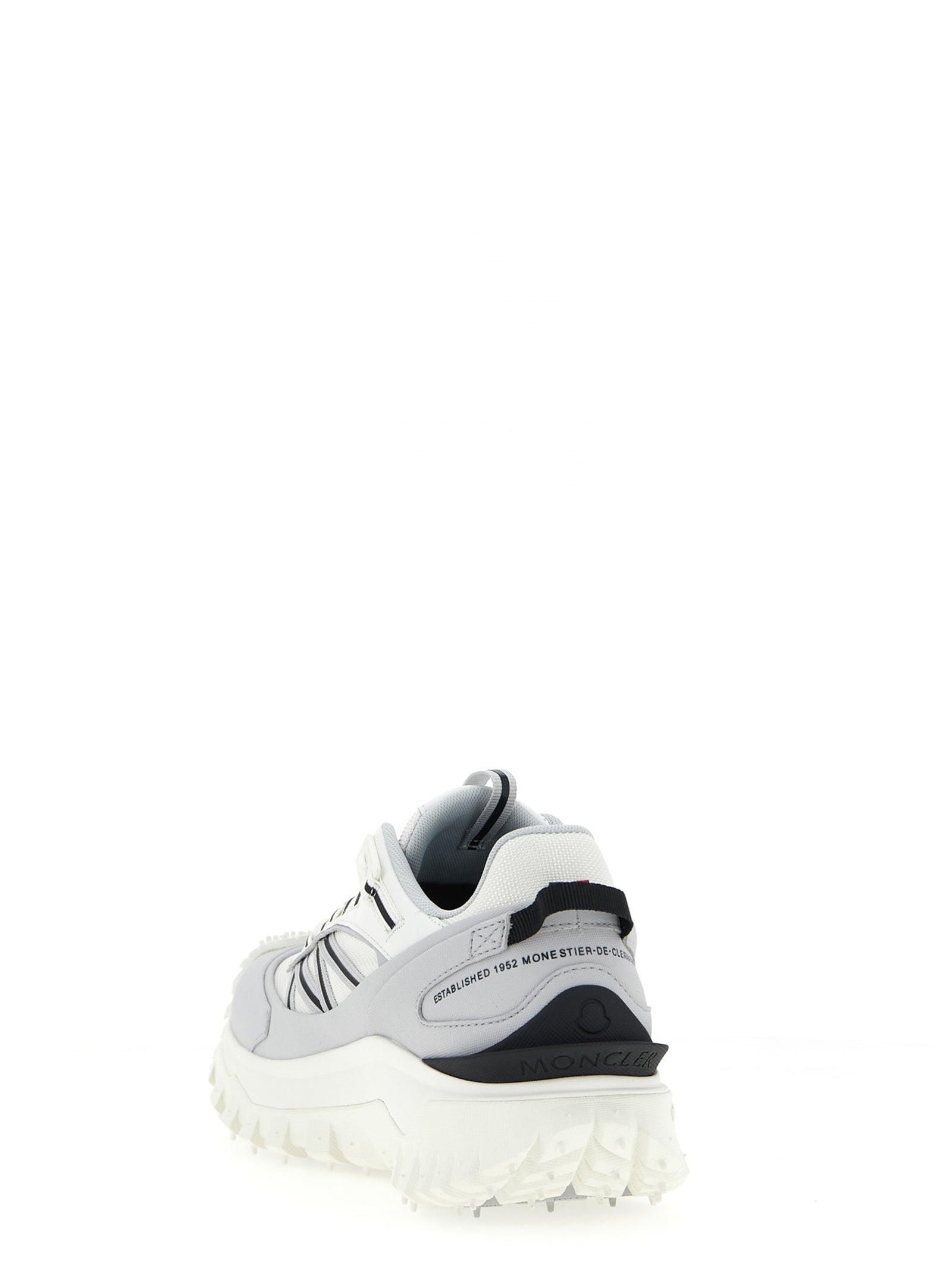 Moncler Graue Sportsneaker aus Polyamid