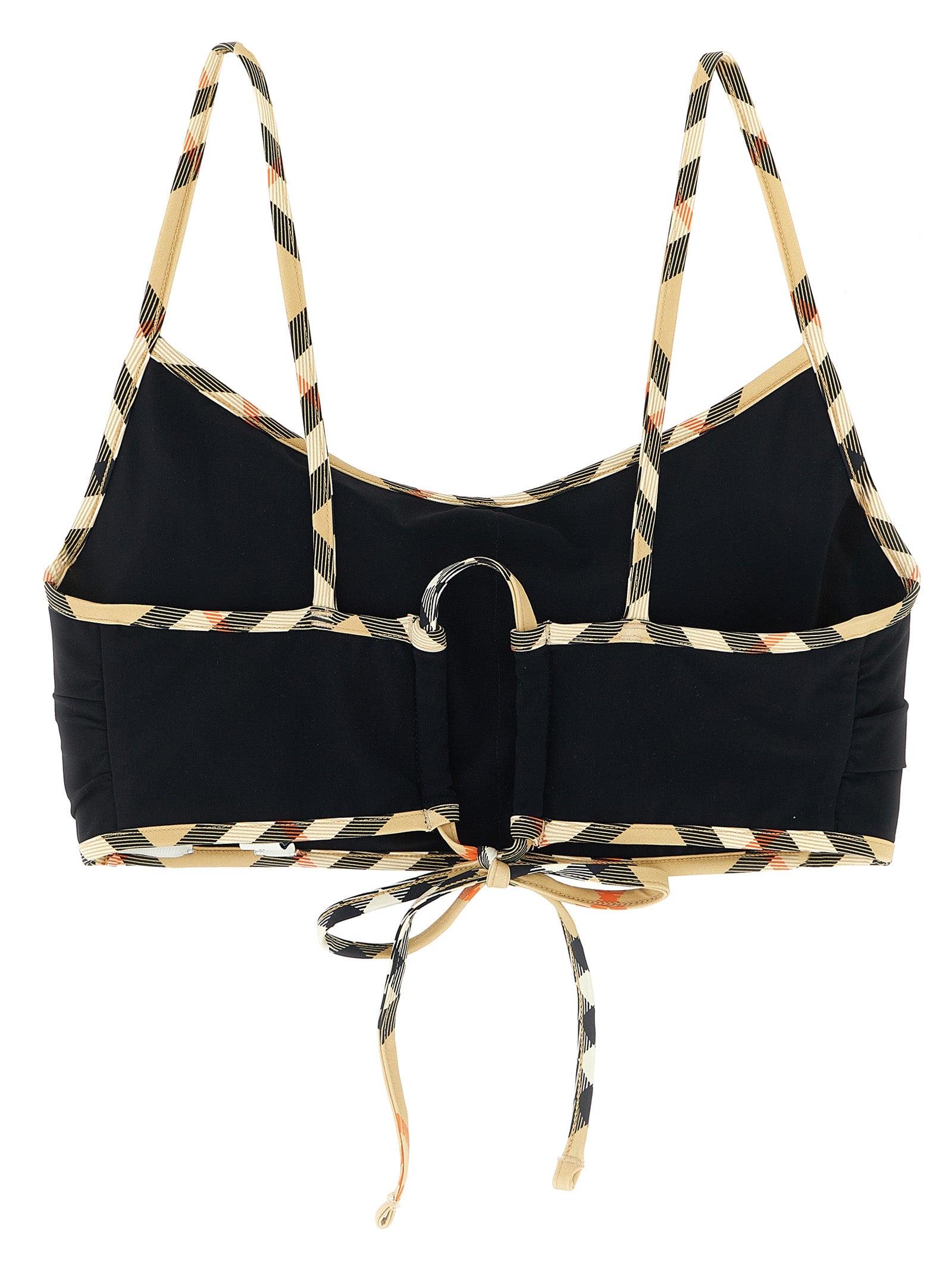 Burberry Bikini aus schwarzem Polyamid
