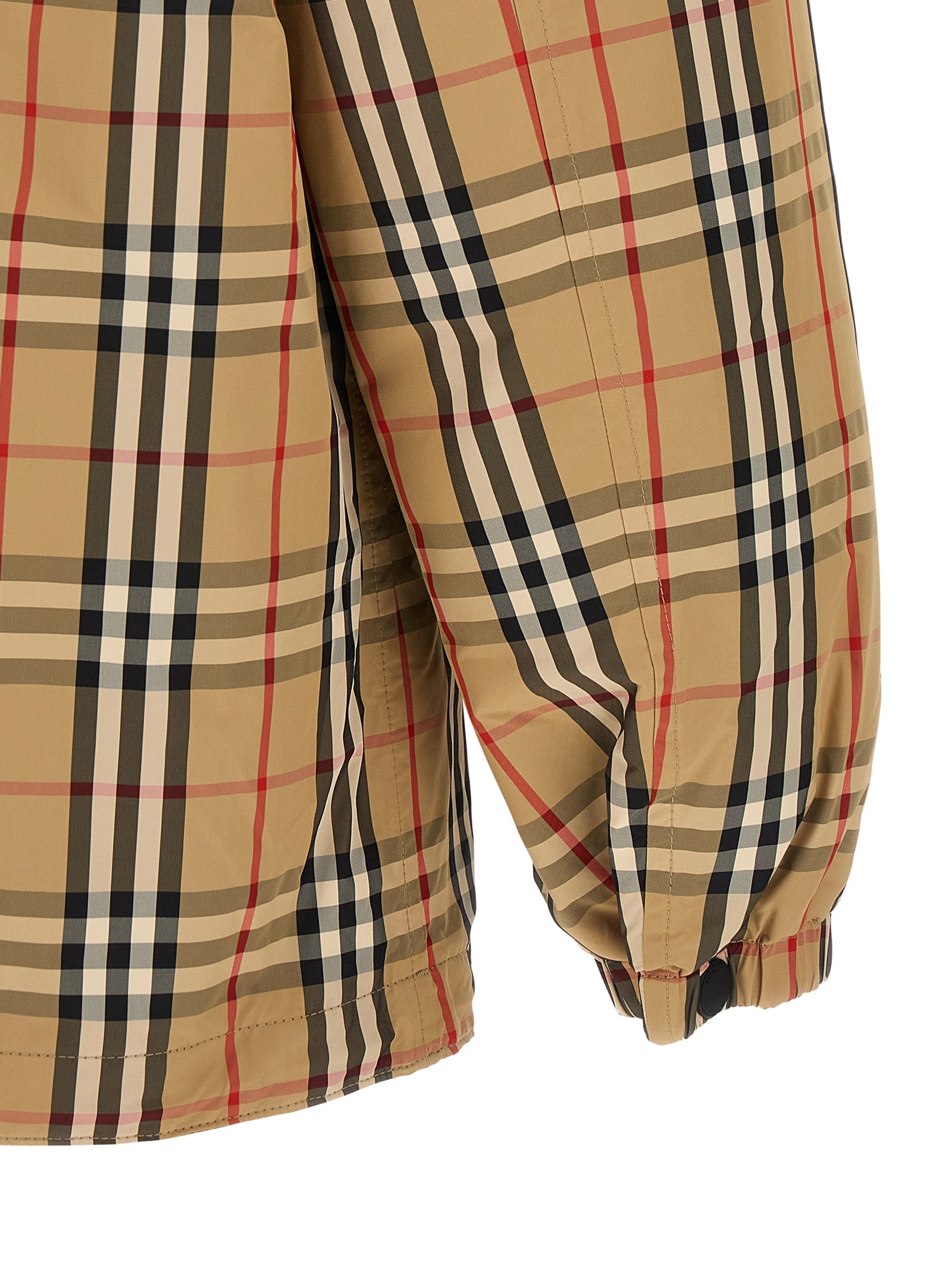 Burberry Mehrfarbige Shell-Jacke aus Polyamid