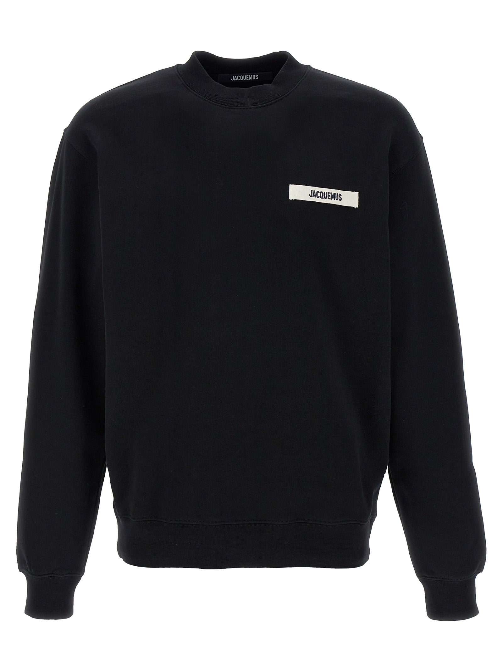 Jacquemus Schwarzes Baumwoll-Sweatshirt