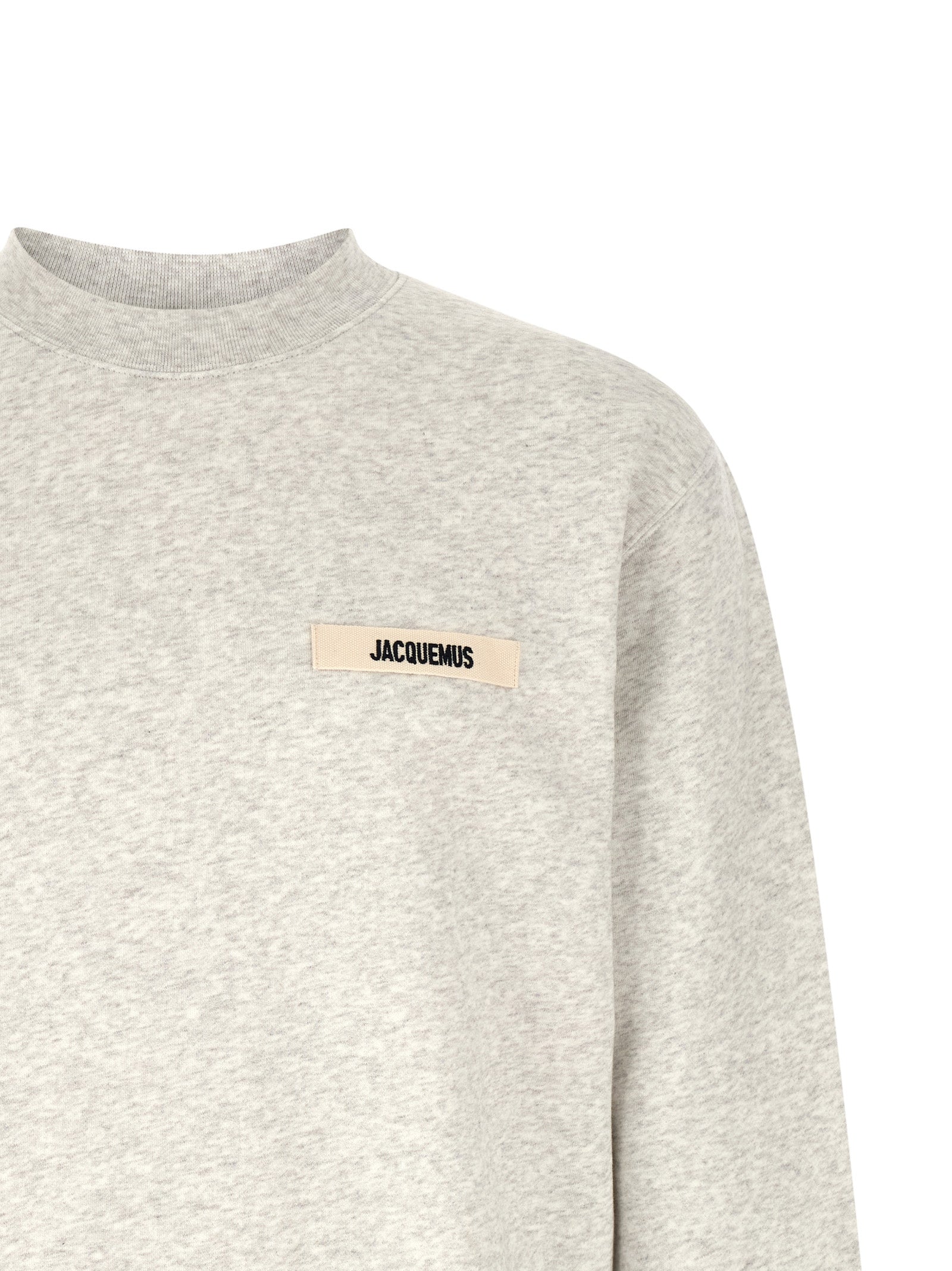 Sweat-shirt Jacquemus en coton gris