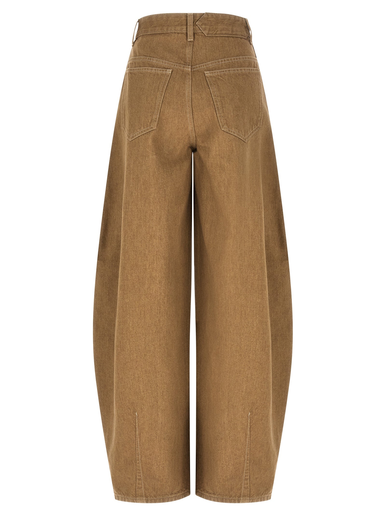Jacquemus Beige Le De-Nîmes Ovalo Cotton Denim Jeans