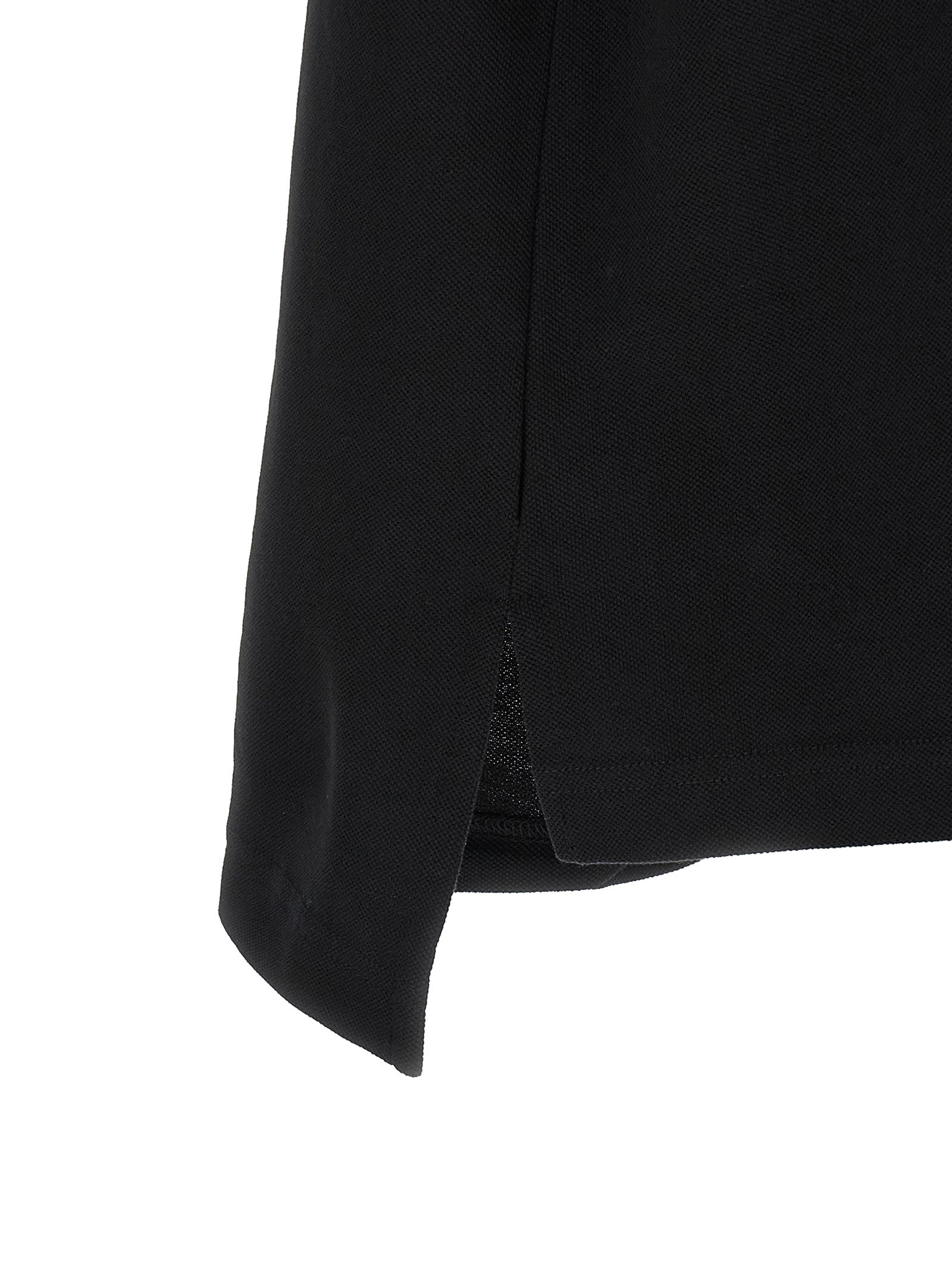 Balenciaga Polohemd aus schwarzer Baumwolle