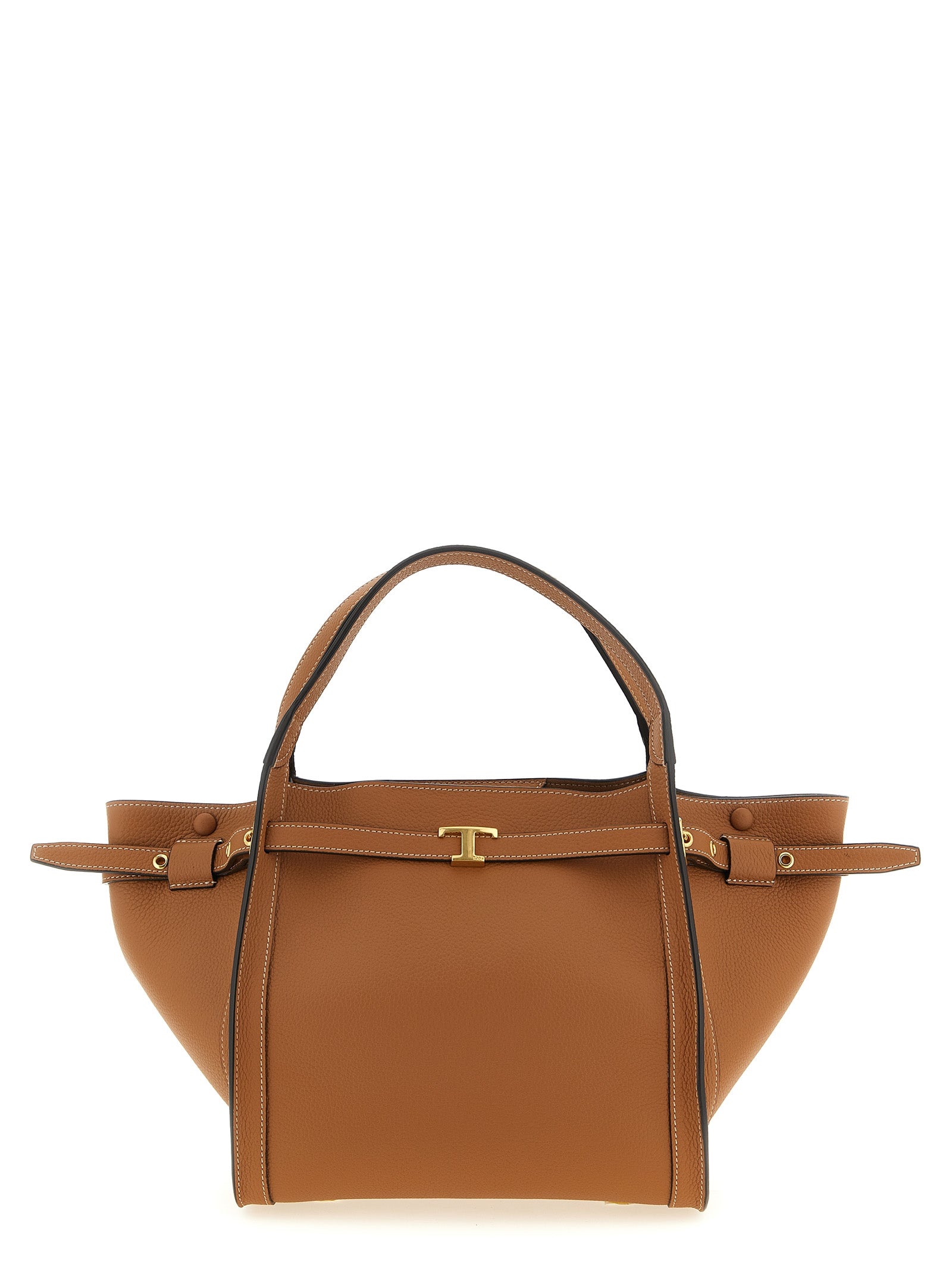 Tod’s Brown Tim Small Leather Tote Bag