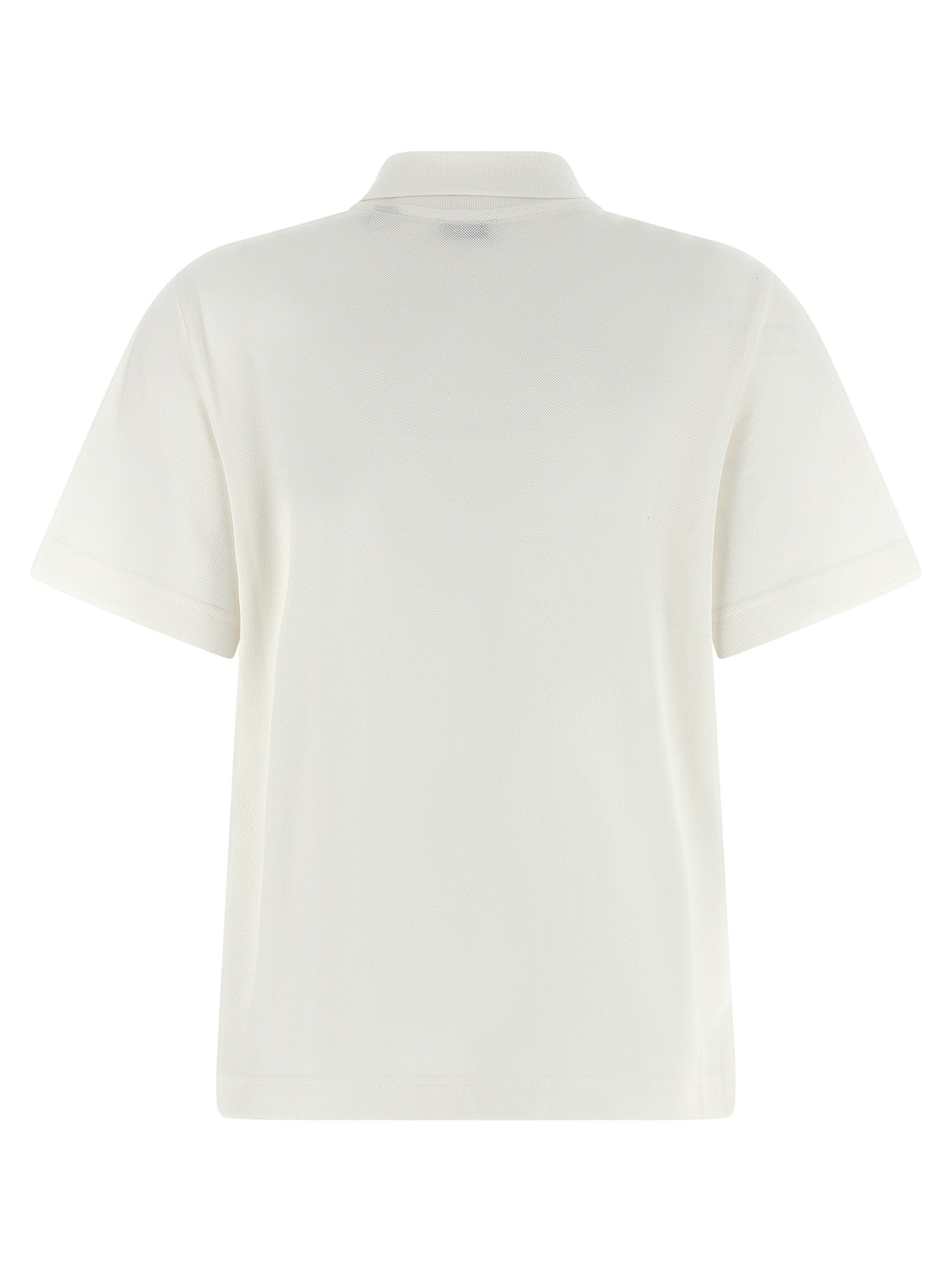 Polo Burberry en coton blanc