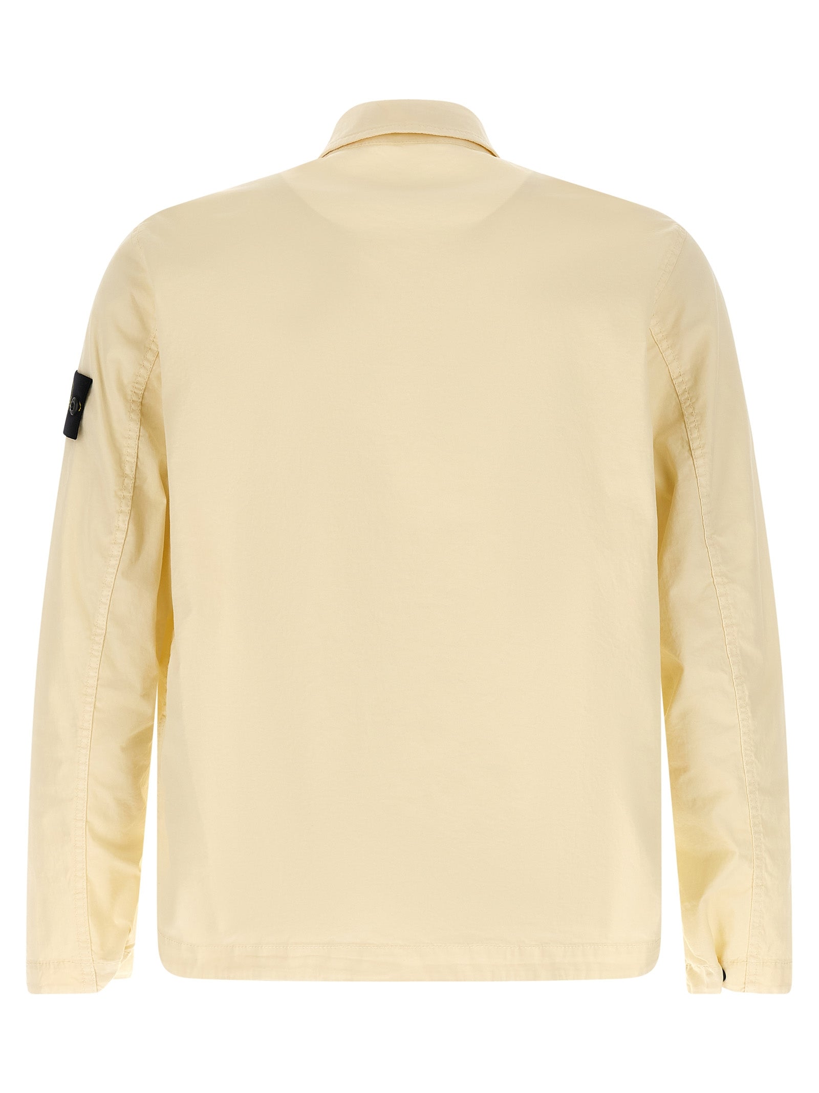 Stone Island Beige Cotton Overshirt