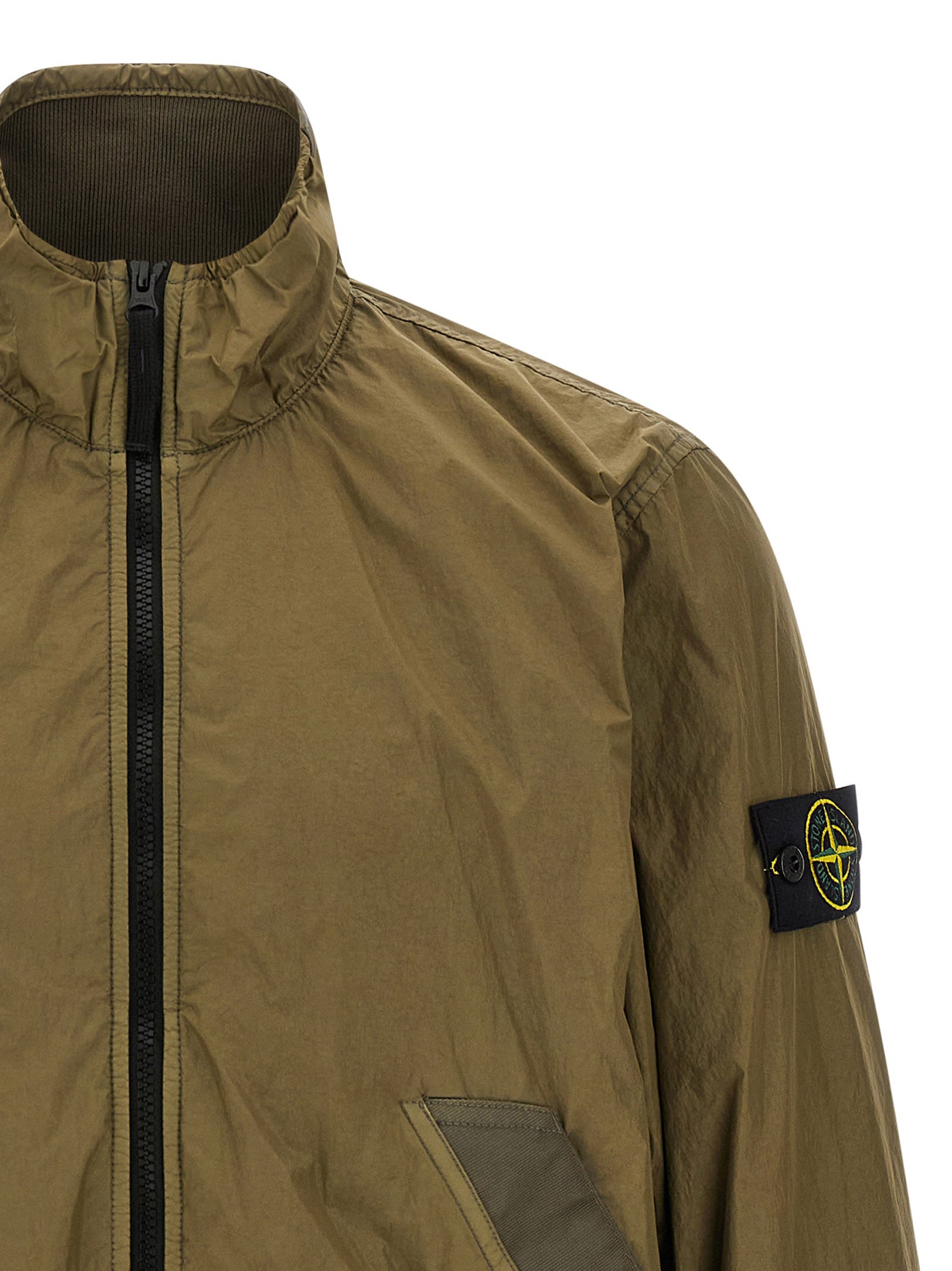 Stone Island Bicolor Jacke aus Polyamid