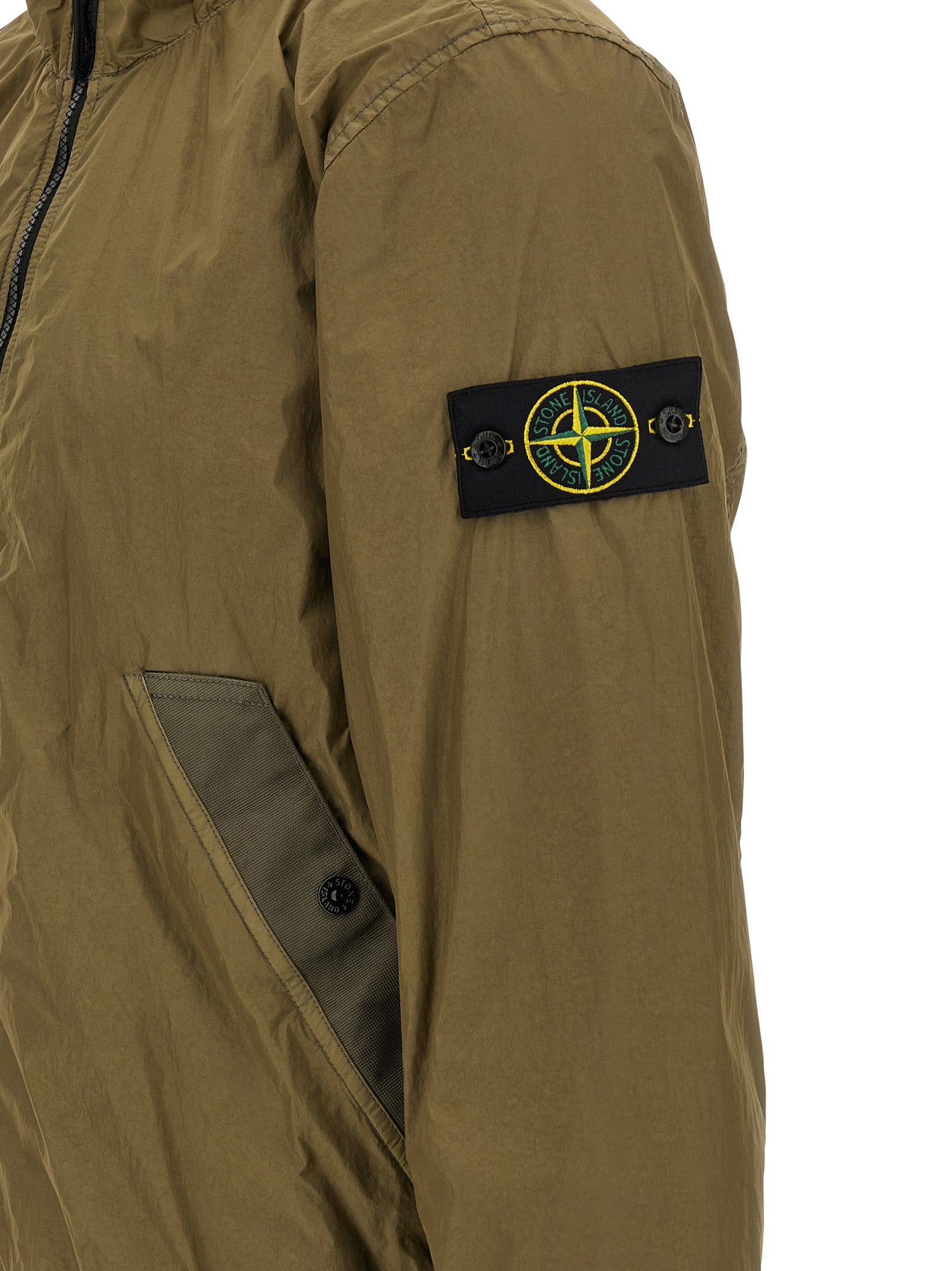 Stone Island Bicolor Jacke aus Polyamid
