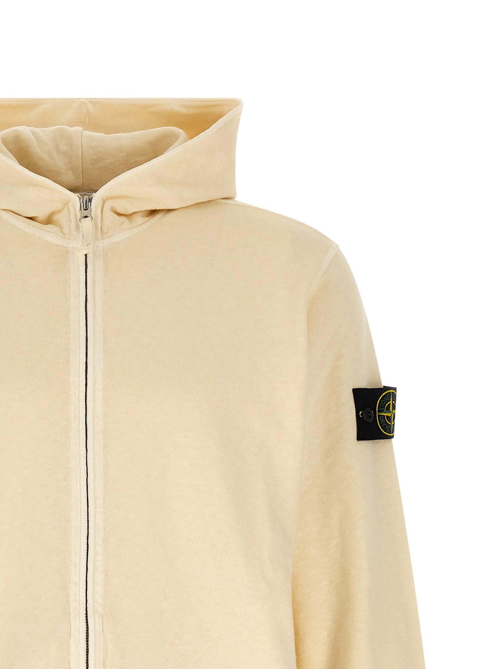 Stone Island Beiges Baumwoll-Sweatshirt
