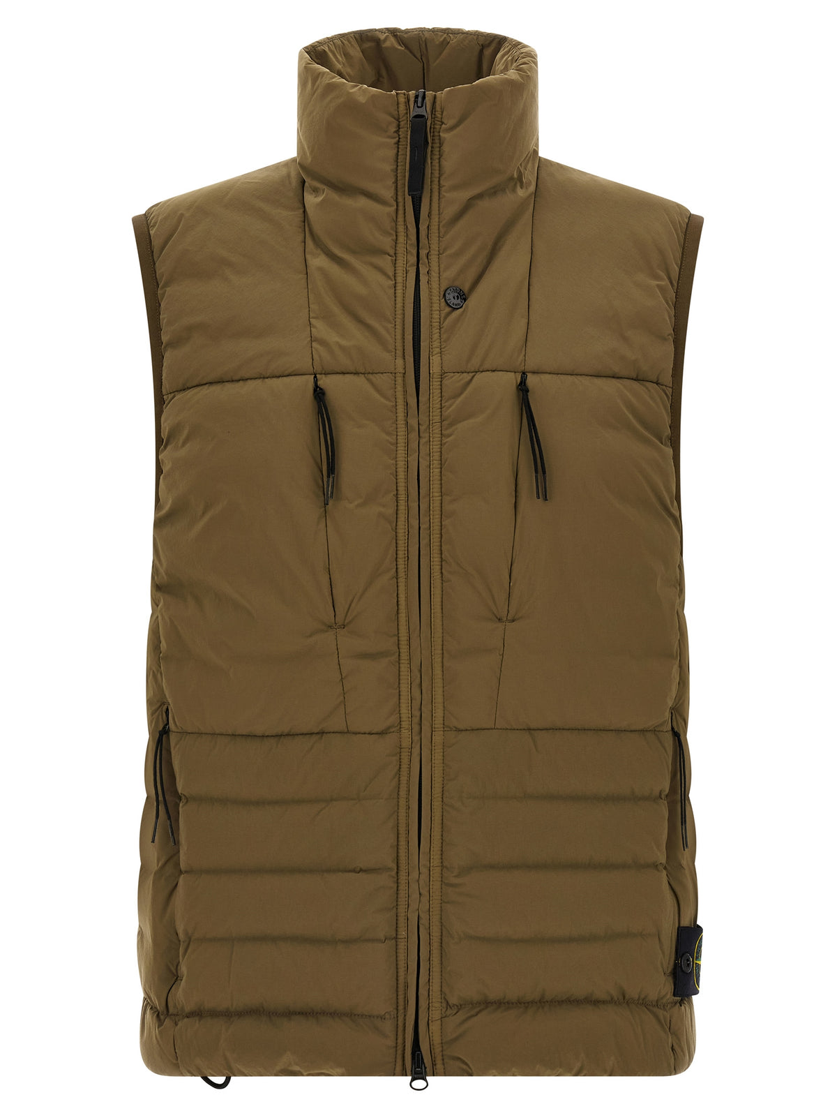 Stone Island Bicolor Polyamide Sleevelesss Jacket