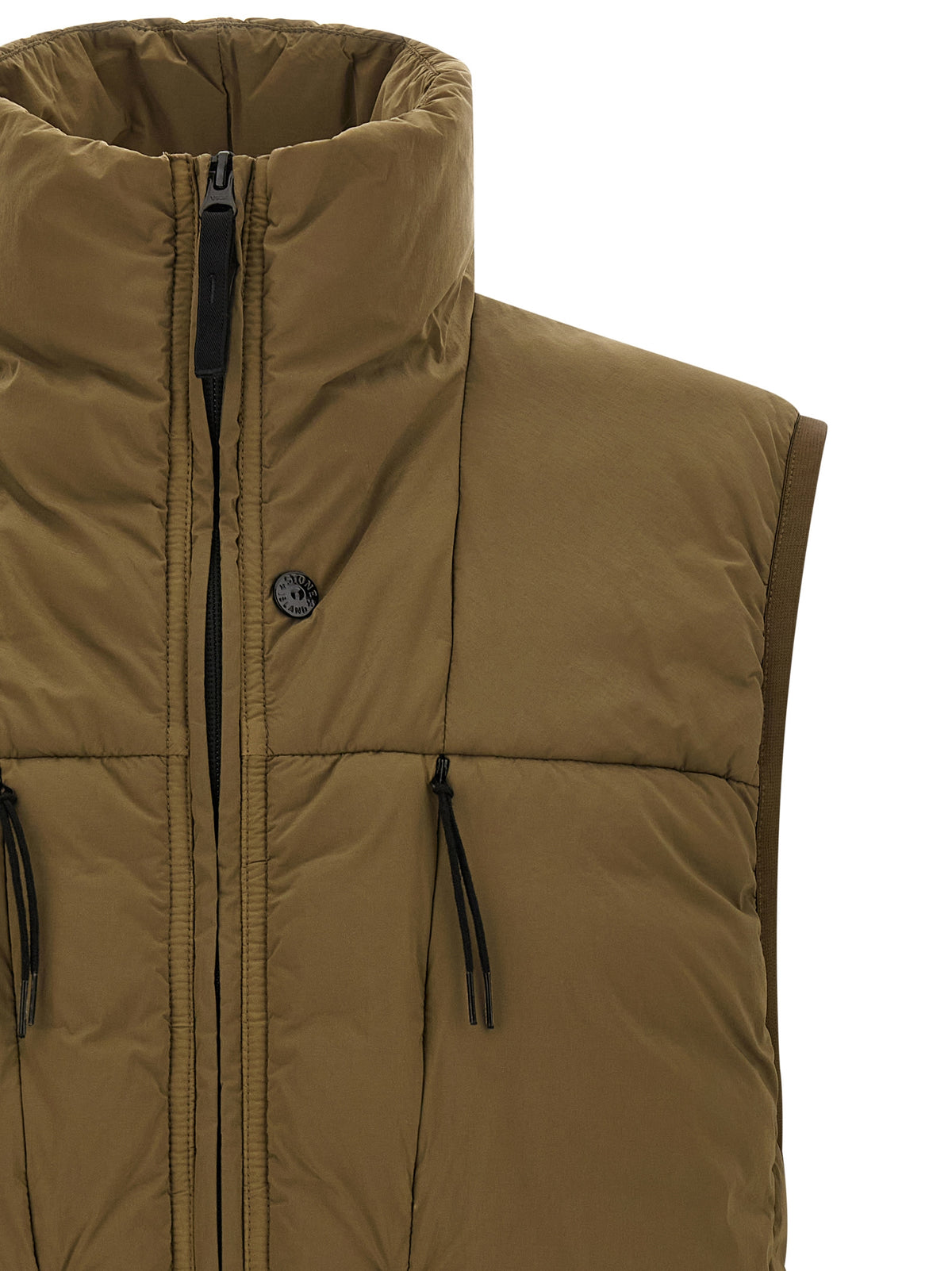 Stone Island Bicolor Polyamide Sleevelesss Jacket