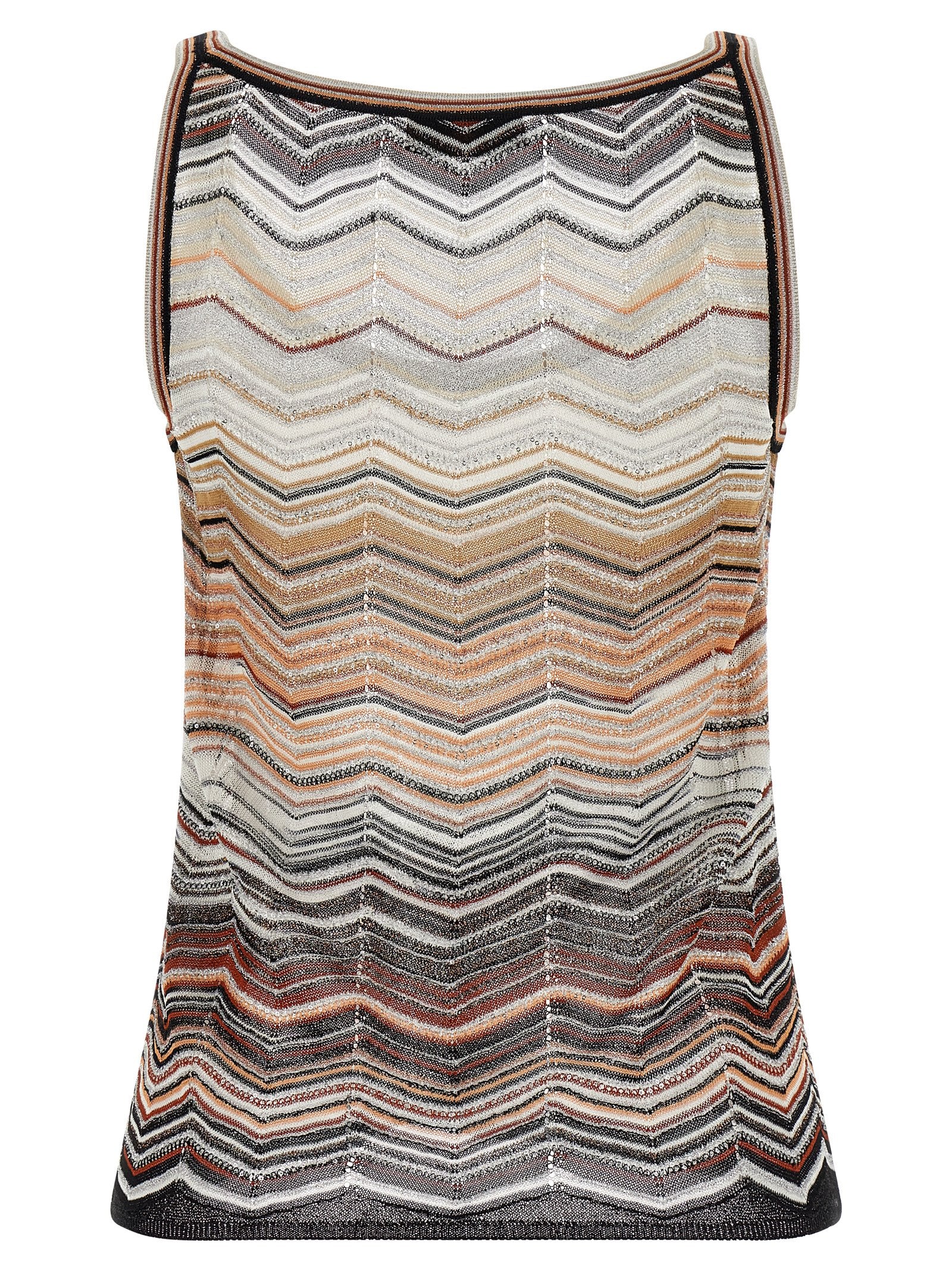 Missoni Multicolor Viscose Nylon Tank Top