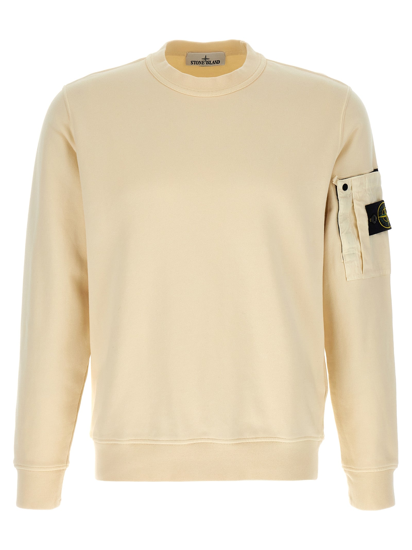 Stone Island Beiges Baumwoll-Sweatshirt