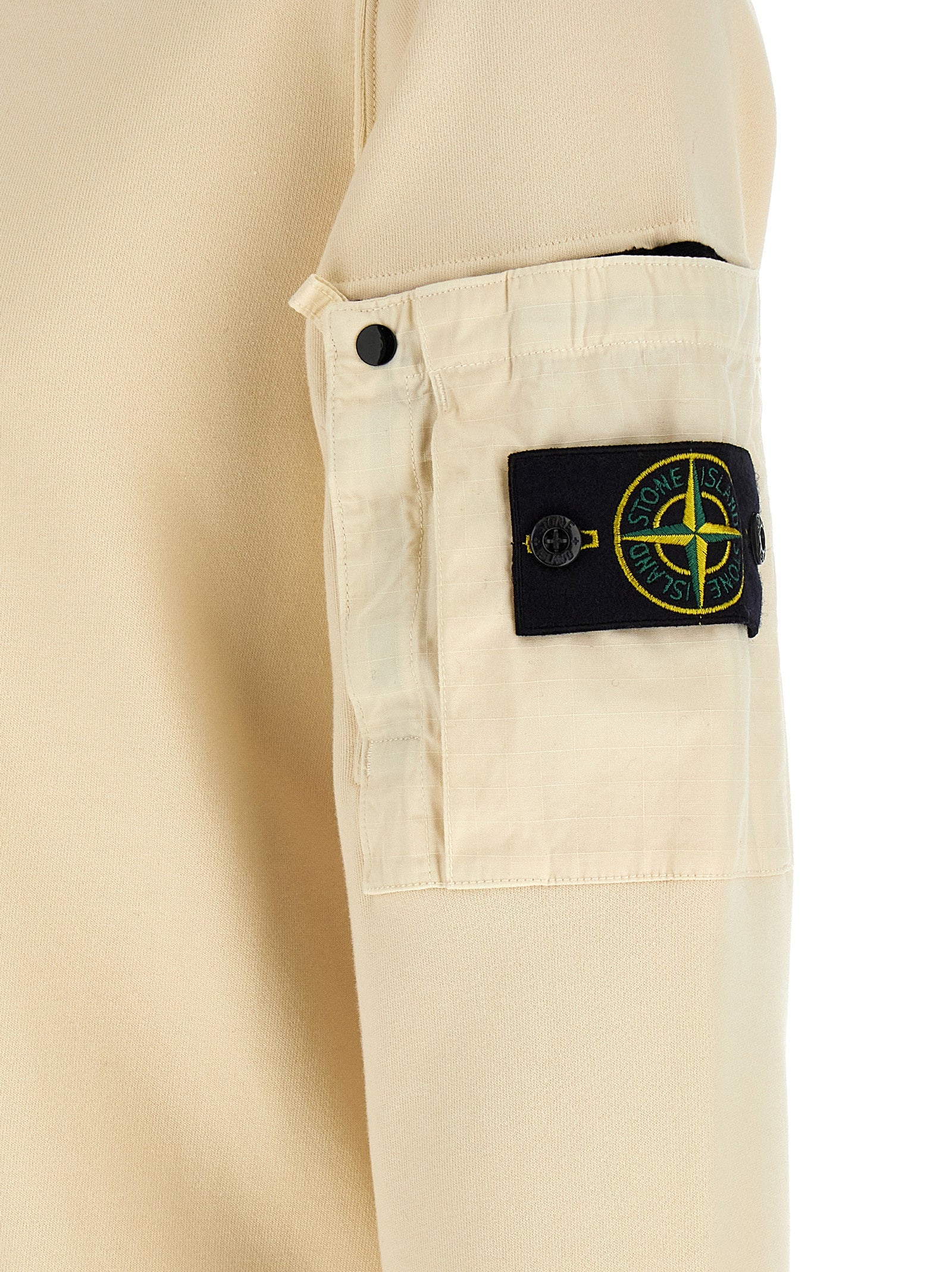 Stone Island Beiges Baumwoll-Sweatshirt