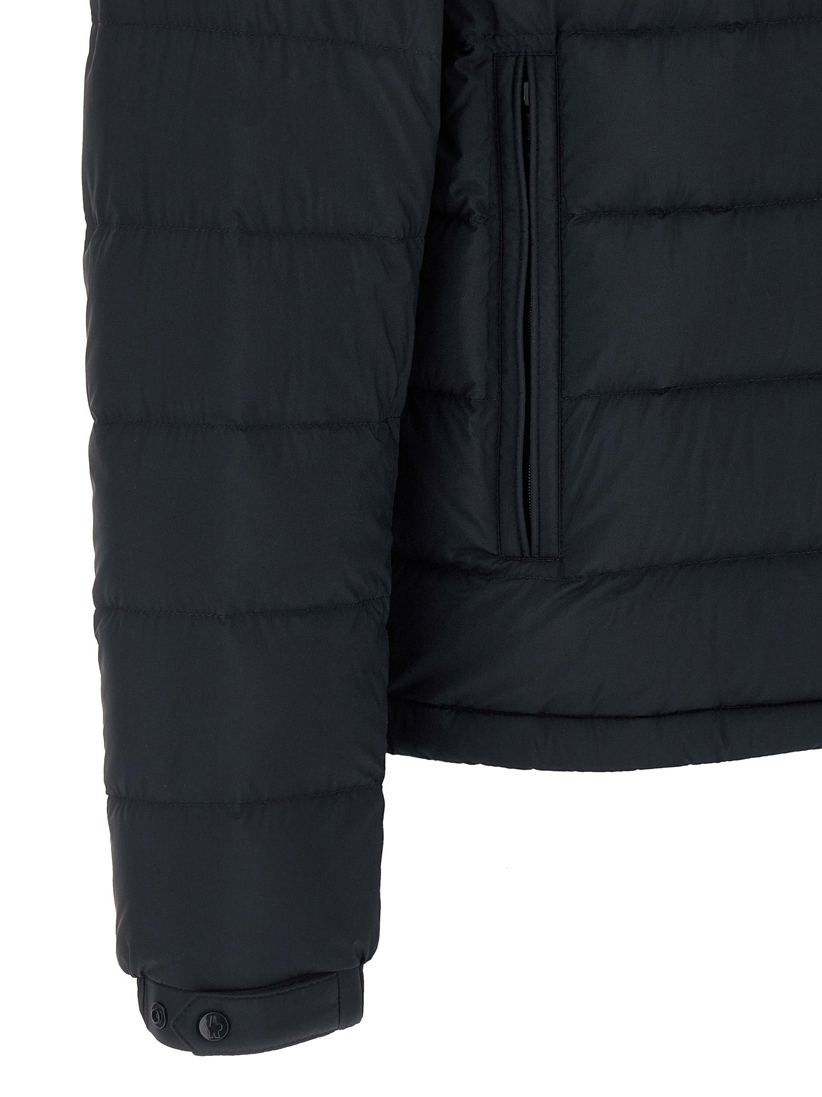Moncler Blue Selves Nylon Down Jacket
