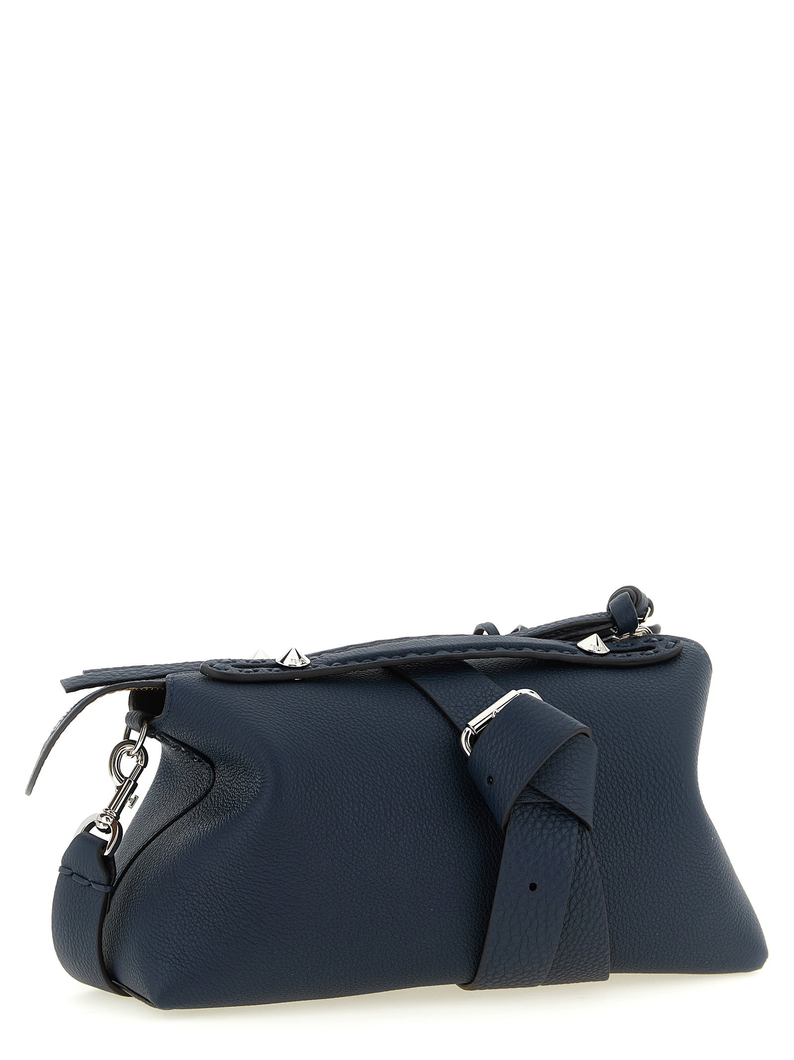 Fendi Multicolor By The Way Soft Selleria Medium Reversible Handbag Calf Leather