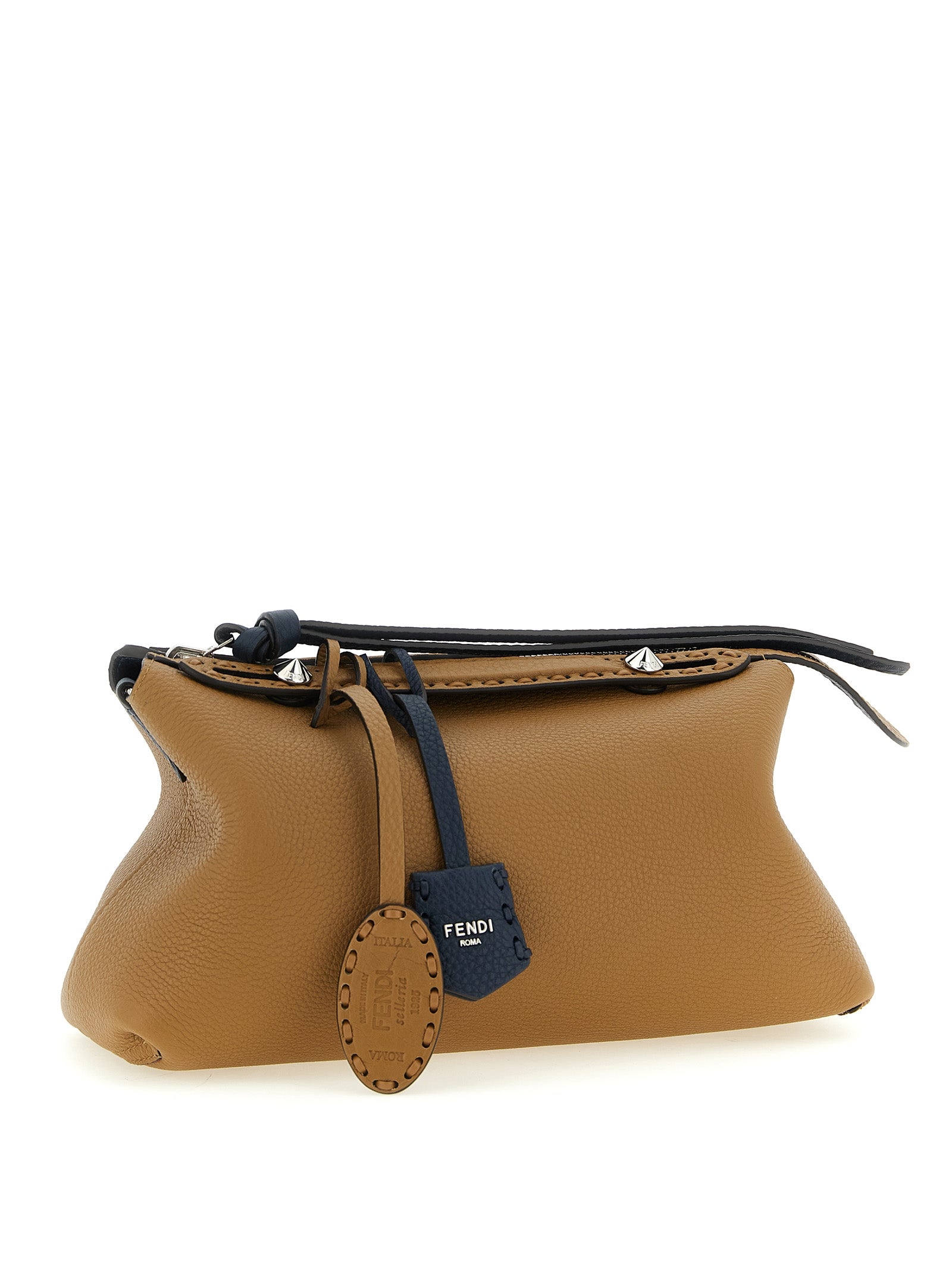 Fendi Multicolor By The Way Soft Selleria Medium Reversible Handbag Calf Leather