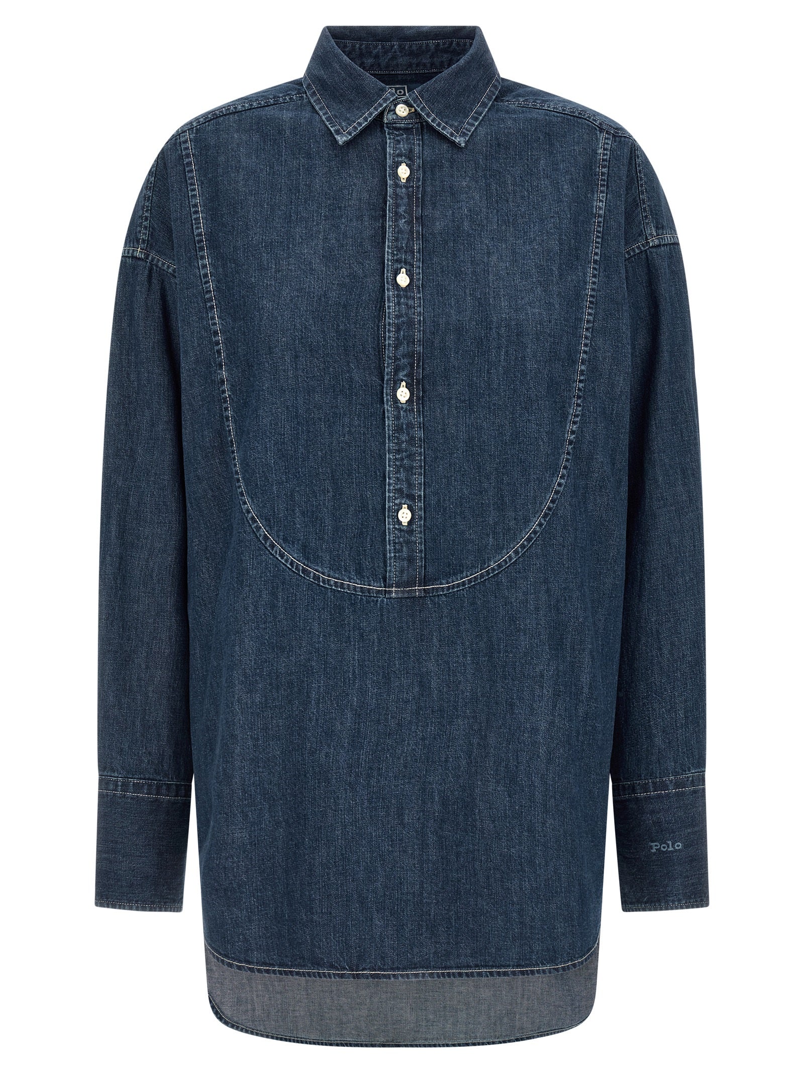 Polo Ralph Lauren Blue Cotton Denim Shirt