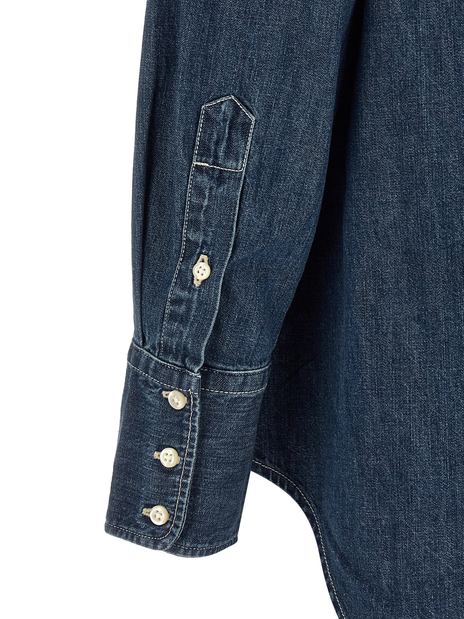 Polo Ralph Lauren Blue Cotton Denim Shirt